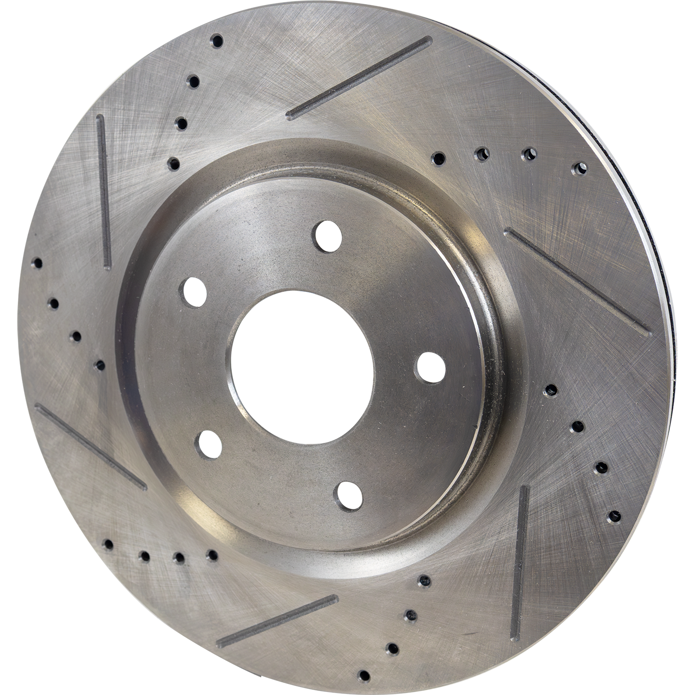 AM PACIFICA 17-22 TOWN COUNTRY 12-16 FRONT BRAKE DISC RH=LH Cross drilled and Slotted Vented 5 Lugs SKU STPD27110021DRS OEM 43179-53068-780964-850313-6004