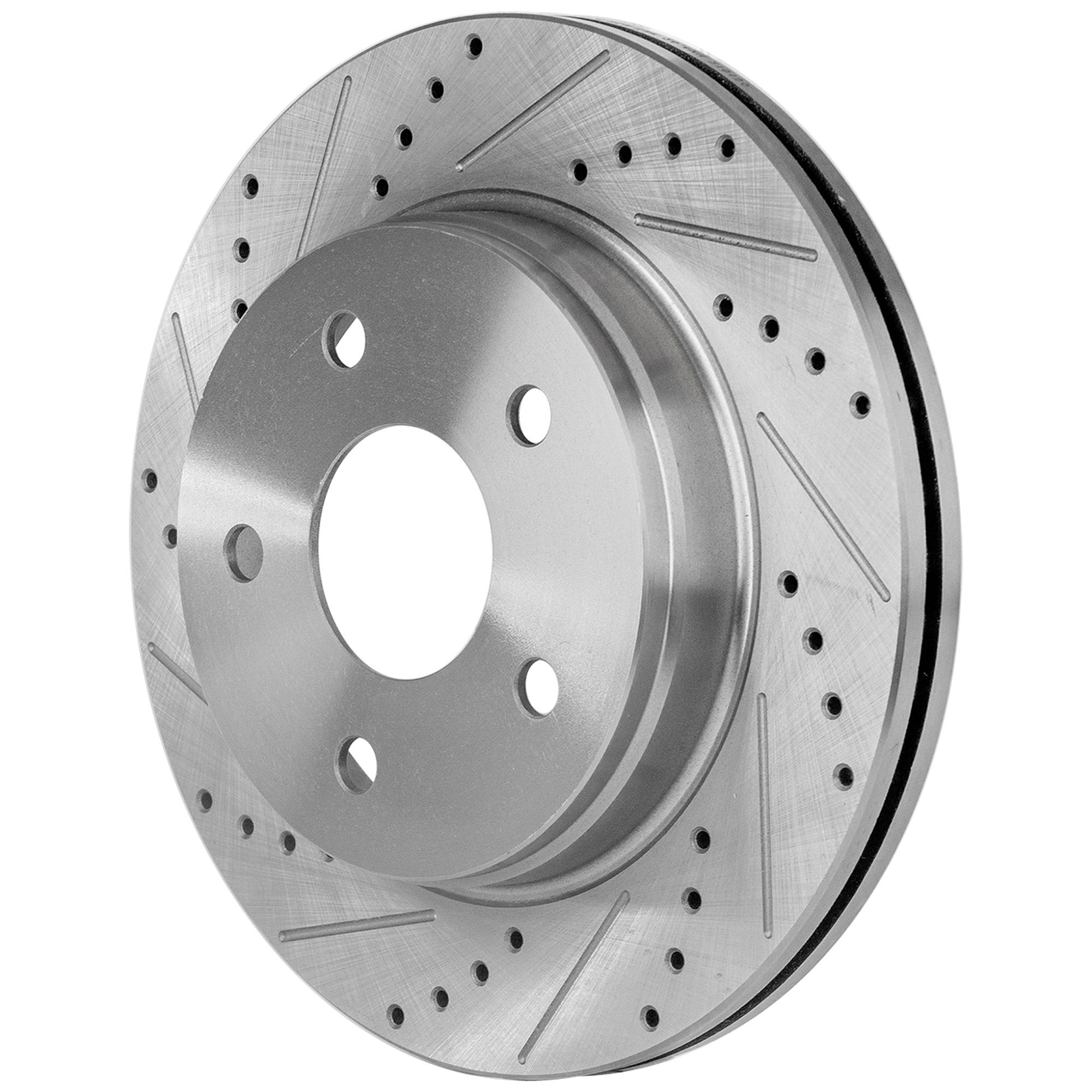 AM RAM 1500 P U 02-18 DURANGO 04-09 ASPEN 07-09 FRONT BRAKE DISC RH=LH Cross drilled and Slotted SKU STPD27110043DRS OEM 2414-19966-53005-145381-491190