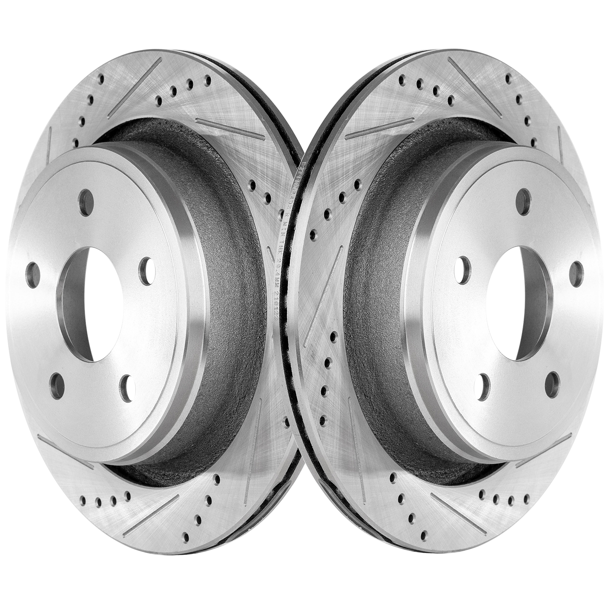 AM RAM 1500 P U 02-18 DURANGO 04-09 ASPEN 07-09 REAR BRAKE DISC RH AND LH Performance Rotor Drilled and Slotted SKU STPD27110044DS OEM 90040095-780082FZN