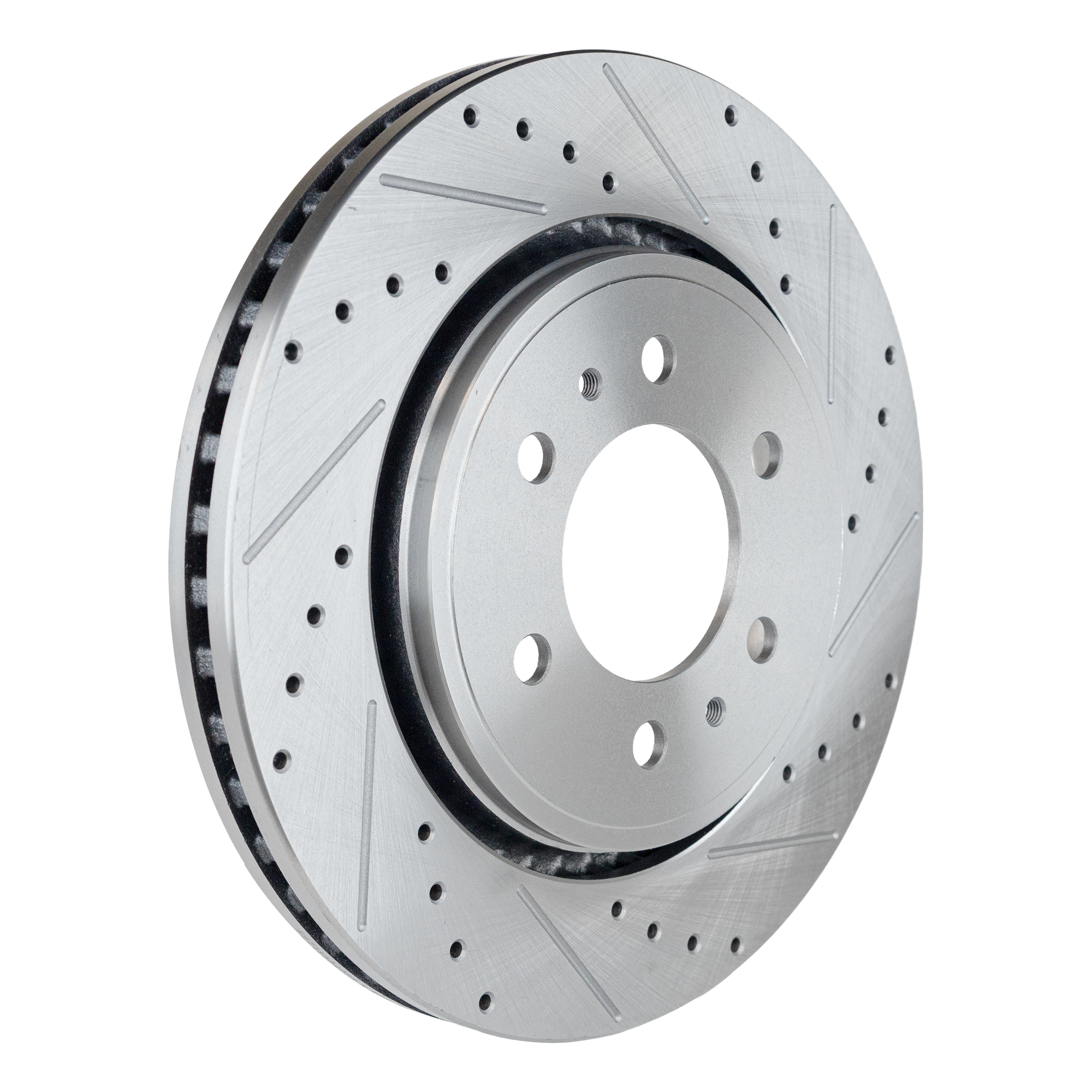 AM EXPEDITION 07-20 NAVIGATOR 07-21 FRONT BRAKE DISC RH=LH Cross drilled and Slotted Vented 6 Lugs SKU STPF27110040DRS OEM 42251-54153-60410-900368-90084