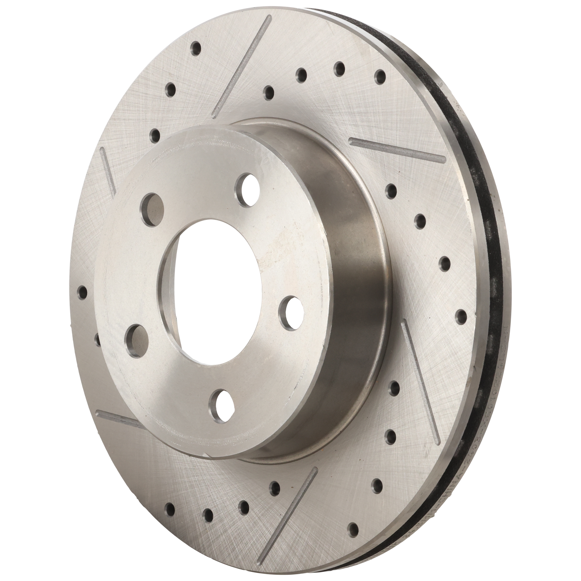 AM EXPLORER 95-01 RANGER 98-02 FRONT BRAKE DISC RH=LH Cross drilled and Slotted SKU STPF27110047DRS OEM F5TZ1125A 3765157-3903349