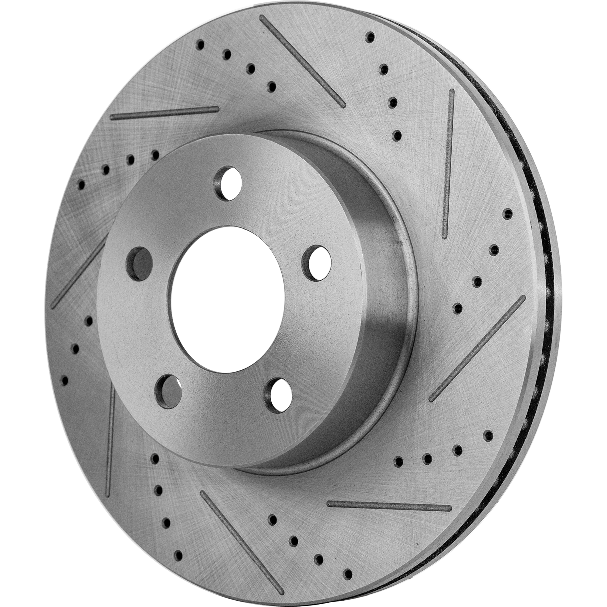 AM RANGER 03-11 B400 PICKUP 03-10 EXPLORER SPORT TRAC 01-05 FRONT BRAKE DISC RH=LH Cross drilled and Slotted Performance Rotor SKU STPF27110050DRS OEM 19880-54097-60353-102688-14534