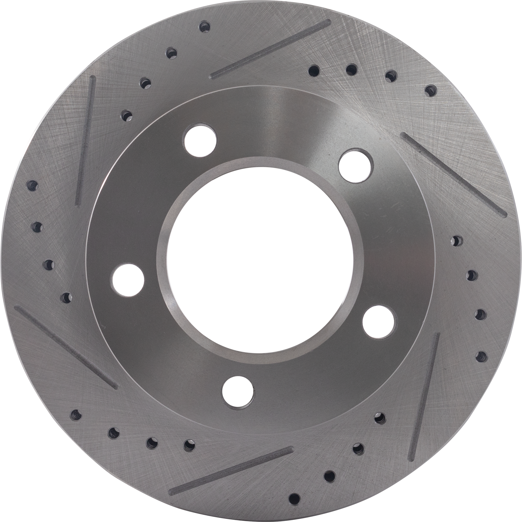 AM F 150 BRONCO 94-96 FRONT BRAKE DISC RH=LH Disc Only Cross drilled and Slotted SKU STPF27110054DRS OEM 1181-19771-27070-54020-65595-6