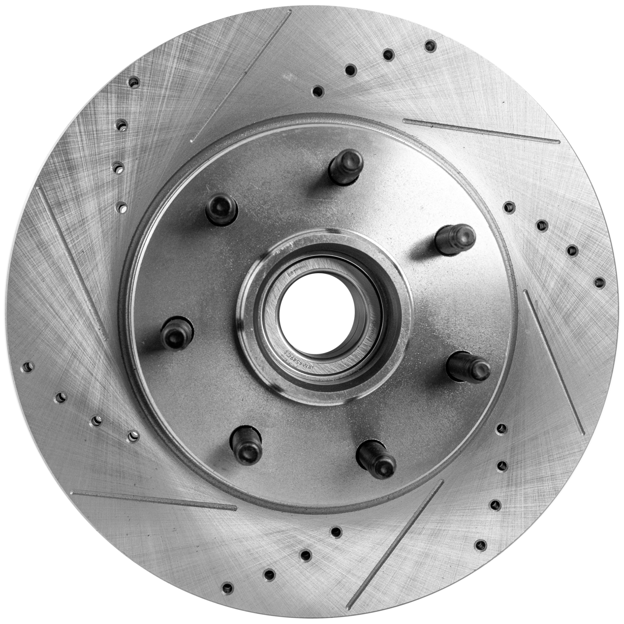 AM IMPALA 11-13 REAR BRAKE DISC RH=LH 7 Lug Cross drilled and Slotted SKU STPF27110056DRS