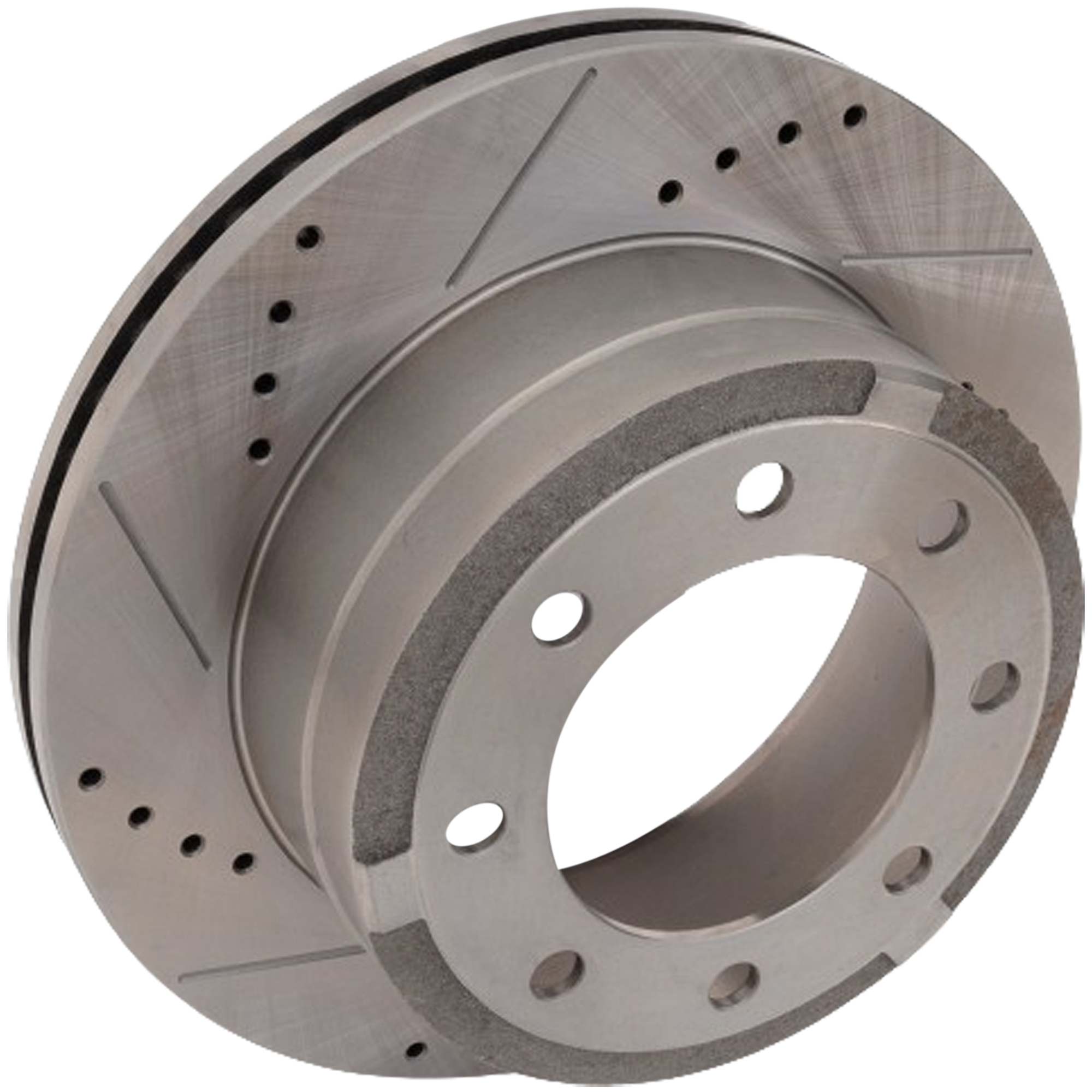 AM F 250 F 350 SUPER DUTY 12-23 REAR BRAKE DISC RH=LH Cross drilled and Slotted Vented 8 Lugs SKU STPF27110077DRS OEM 42293-681778-850348-60054227-6