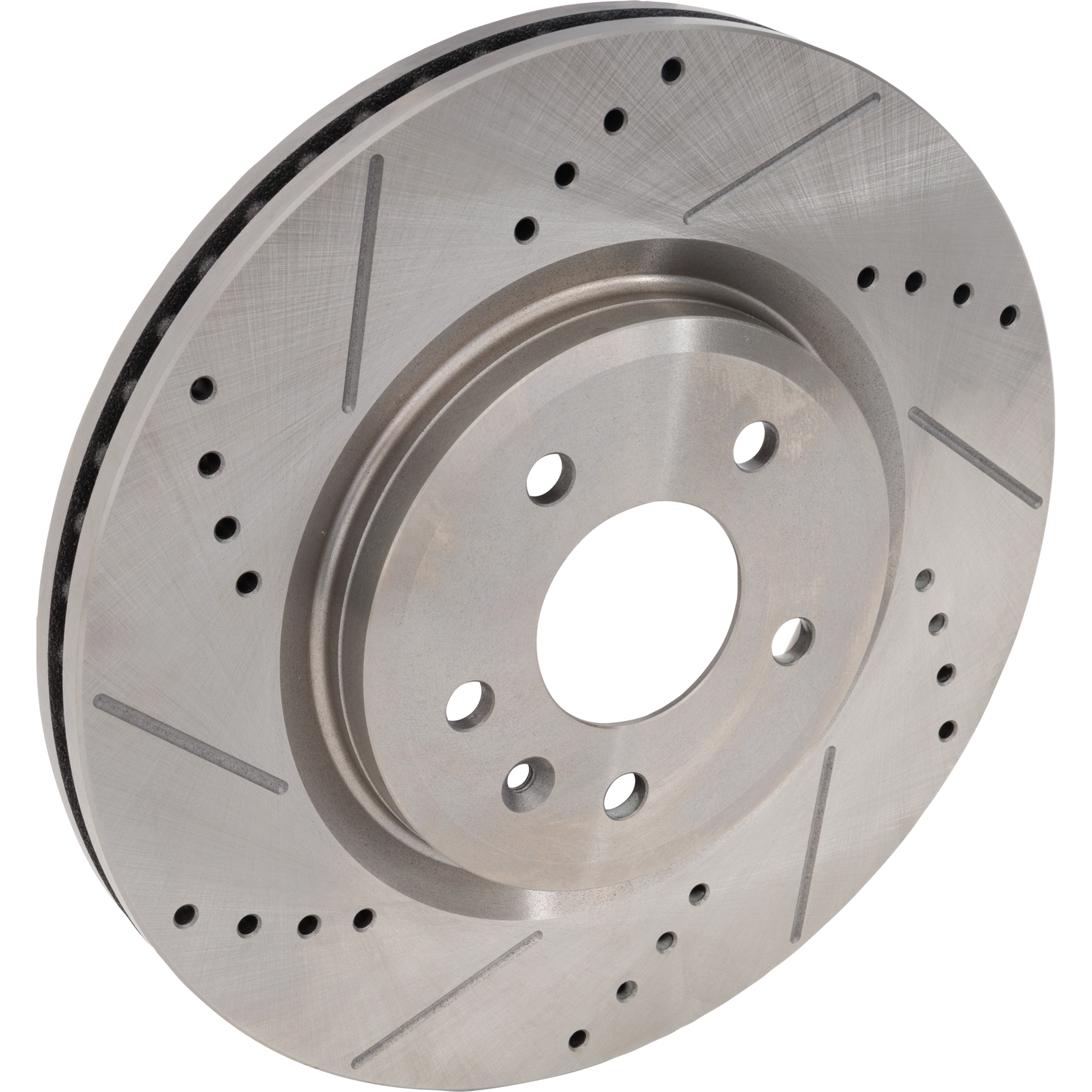 AM FLEX EXPLORER 11-19 FRONT BRAKE DISC RH=LH Cross drilled and Slotted SKU STPF27110100DRS OEM 42278-680758-850260-886212-600