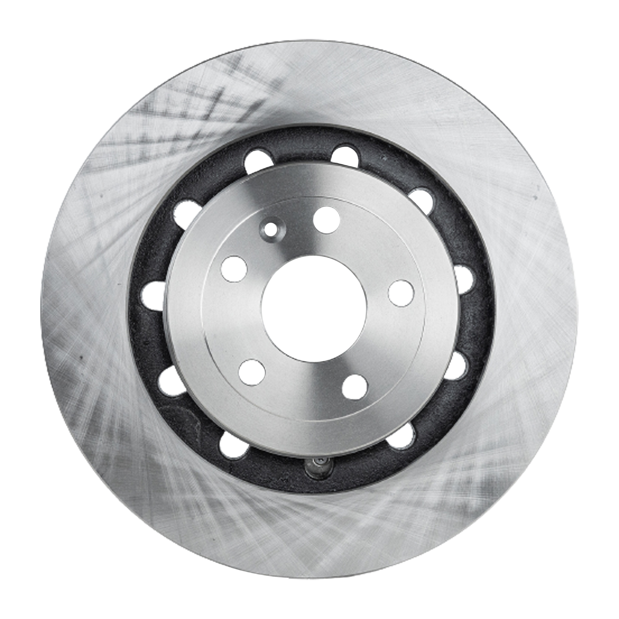 AM EXPLORER FLEX 12-19 FRONT BRAKE DISC RH=LH Plain Surface Vented 5 Lugs SKU STPF27110102 OEM DG1Z1125C DG1Z1125B