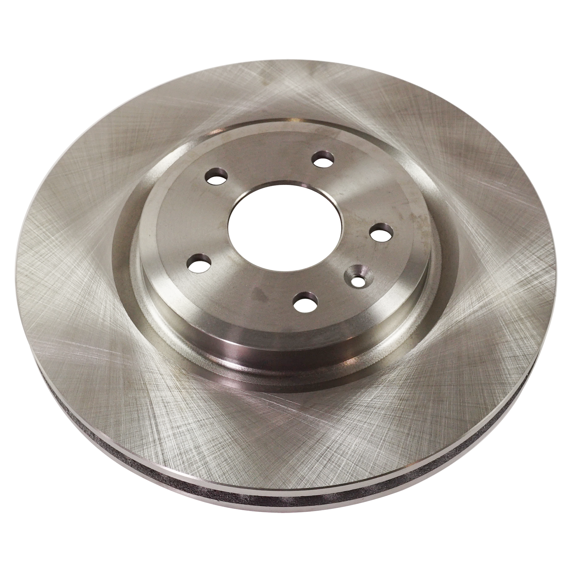 AM FLEX MKS 09-10 FRONT BRAKE DISC RH=LH Plain Surface Vented 5 Lugs SKU STPF27110104 OEM AG1Z1125A 8A8Z1125A