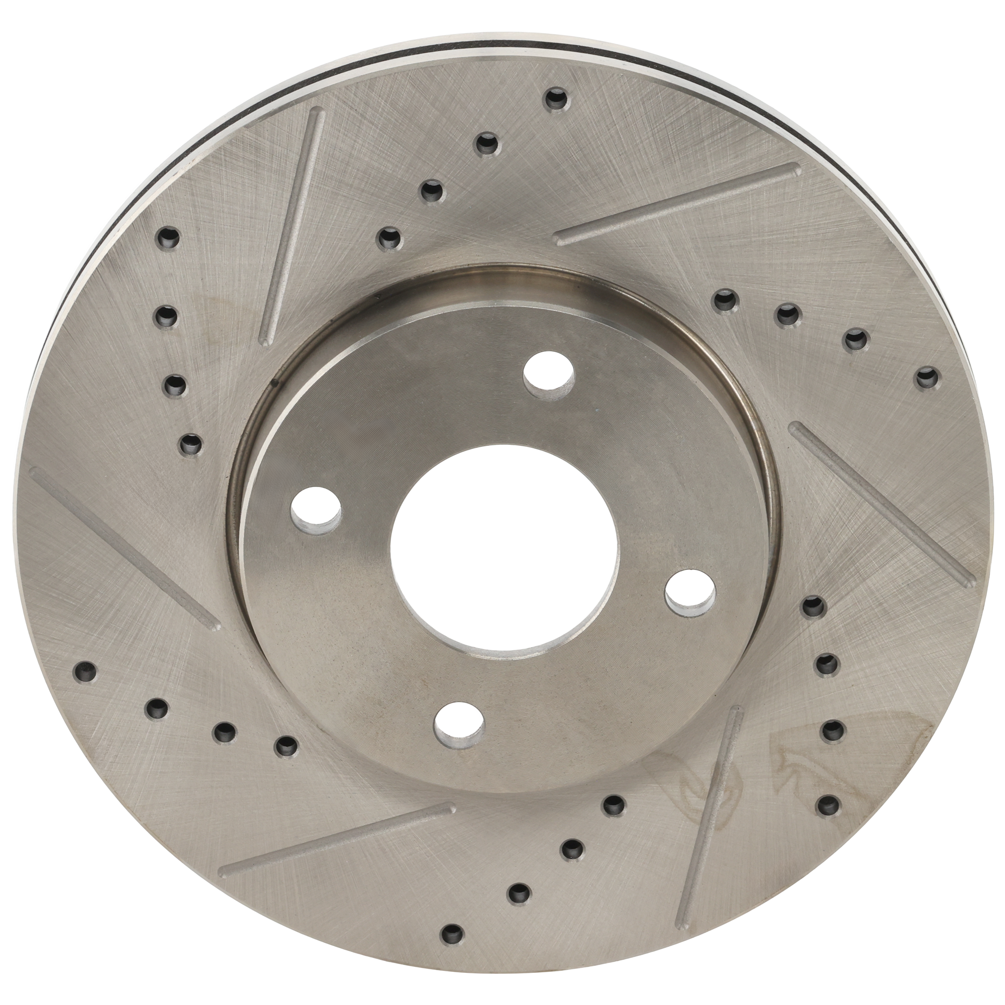AM FOCUS 05-07 FRONT BRAKE DISC RH=LH Cross drilled and Slotted SKU STPF27110106DRS OEM 19359-42135-54132-680319-90027