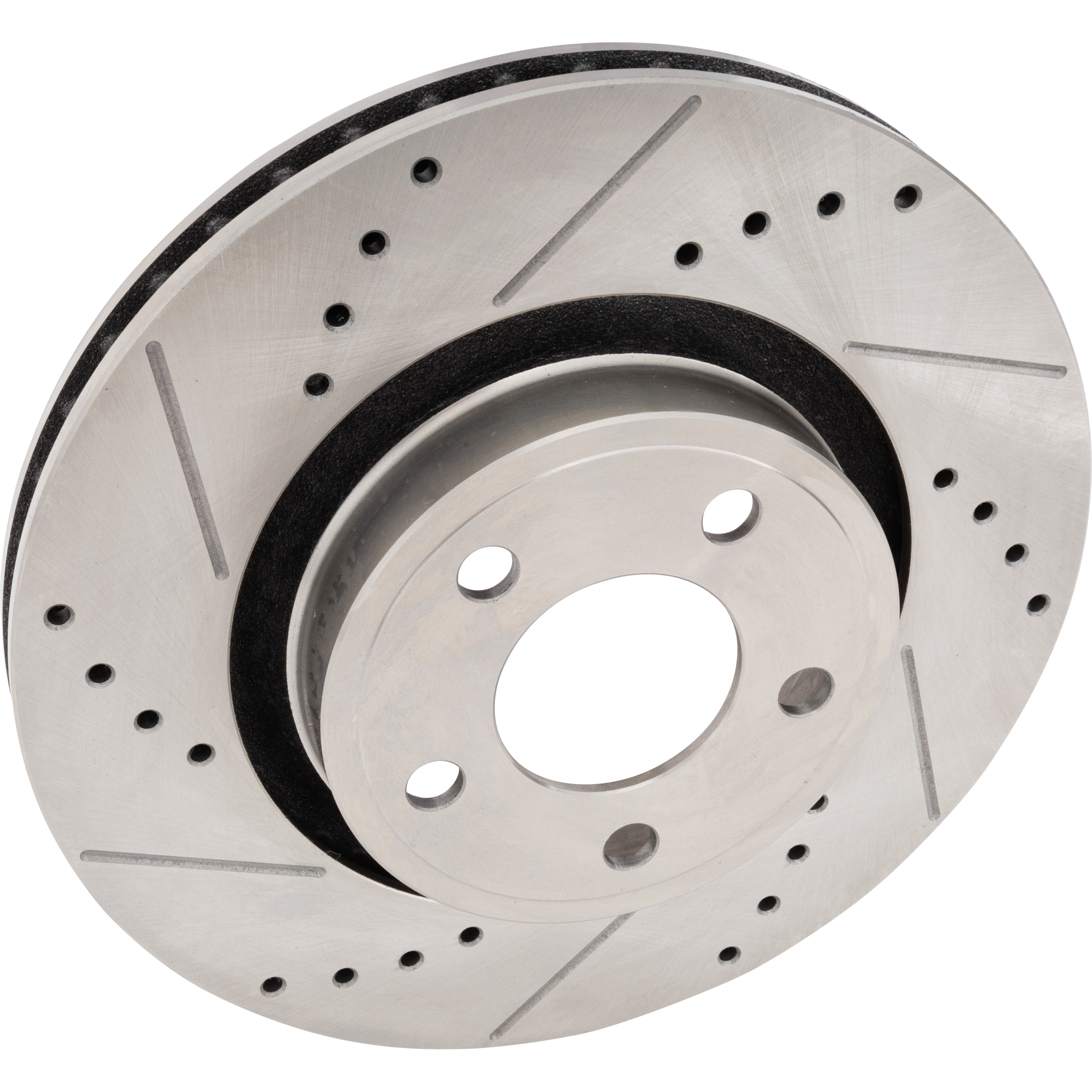 AM MUSTANG 15-20 FRONT BRAKE DISC RH=LH For Vehicles with 320mm Front Disc Except Performance Package Cross drilled and Slotted SKU STPF27110140DRS OEM 42315-850489-60054077-681953R