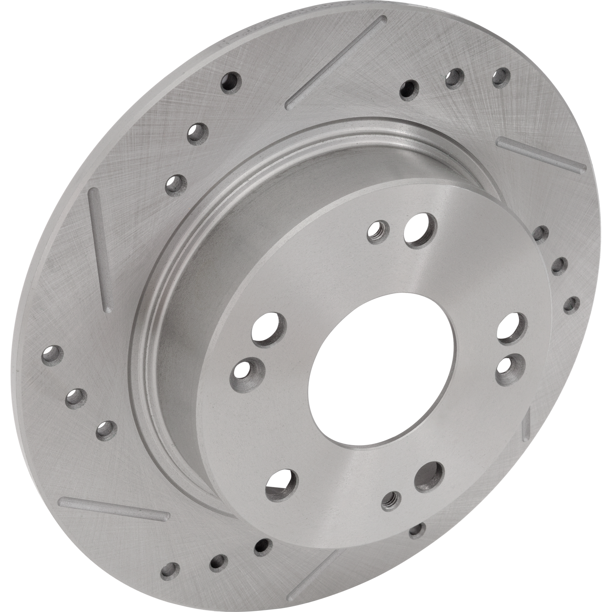 AM ACCORD 03-07 TSX 04-08 REAR BRAKE DISC RH=LH Cross drilled and Slotted Solid 5 Lugs SKU STPH27110005DRS OEM 19342-31315-145405-0832932-980