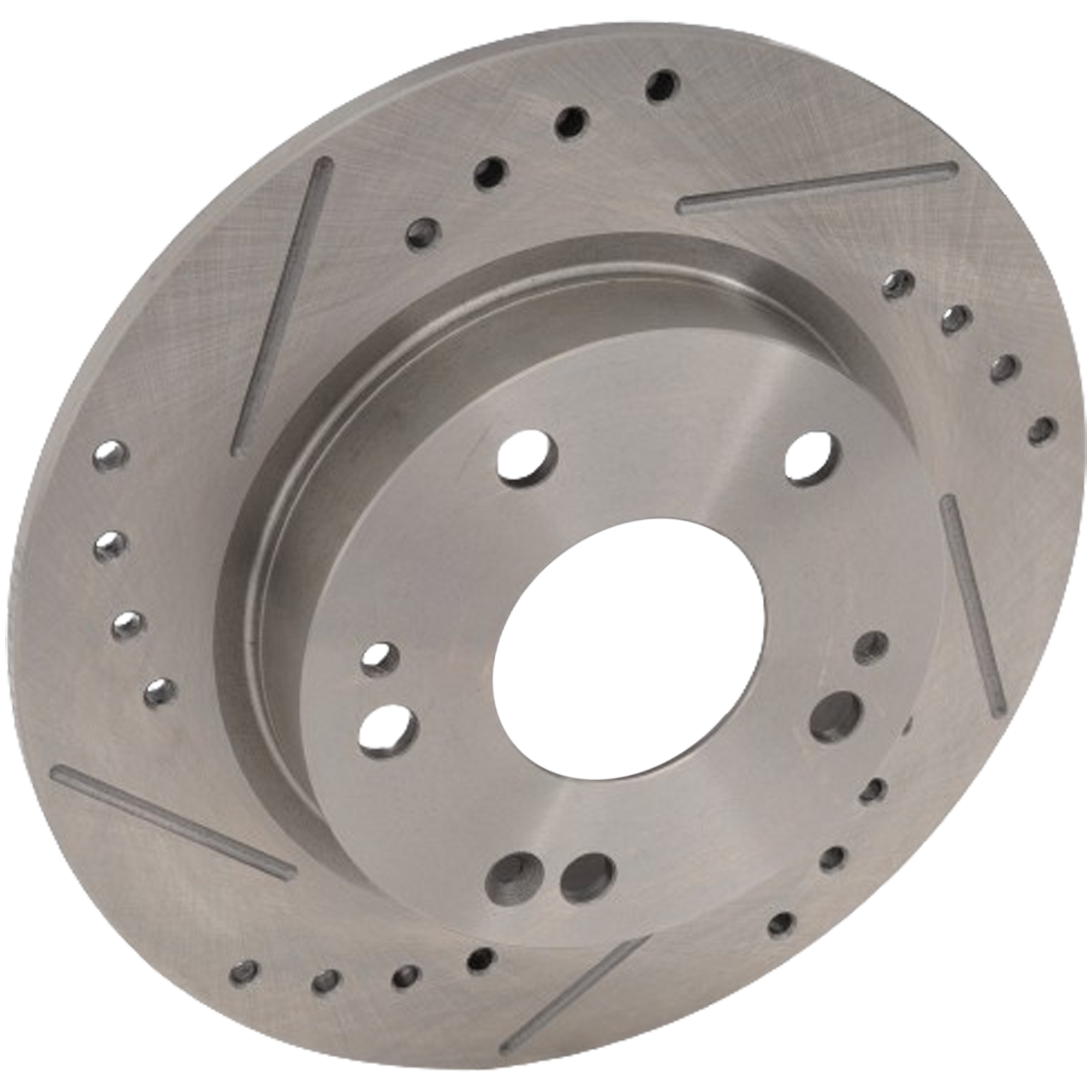 AM CIVIC 16-20 INSIGHT 19-21 REAR BRAKE DISC RH=LH Cross drilled and Slotted SKU STPH27110018DRS OEM 45706-850458-12140089-60059059