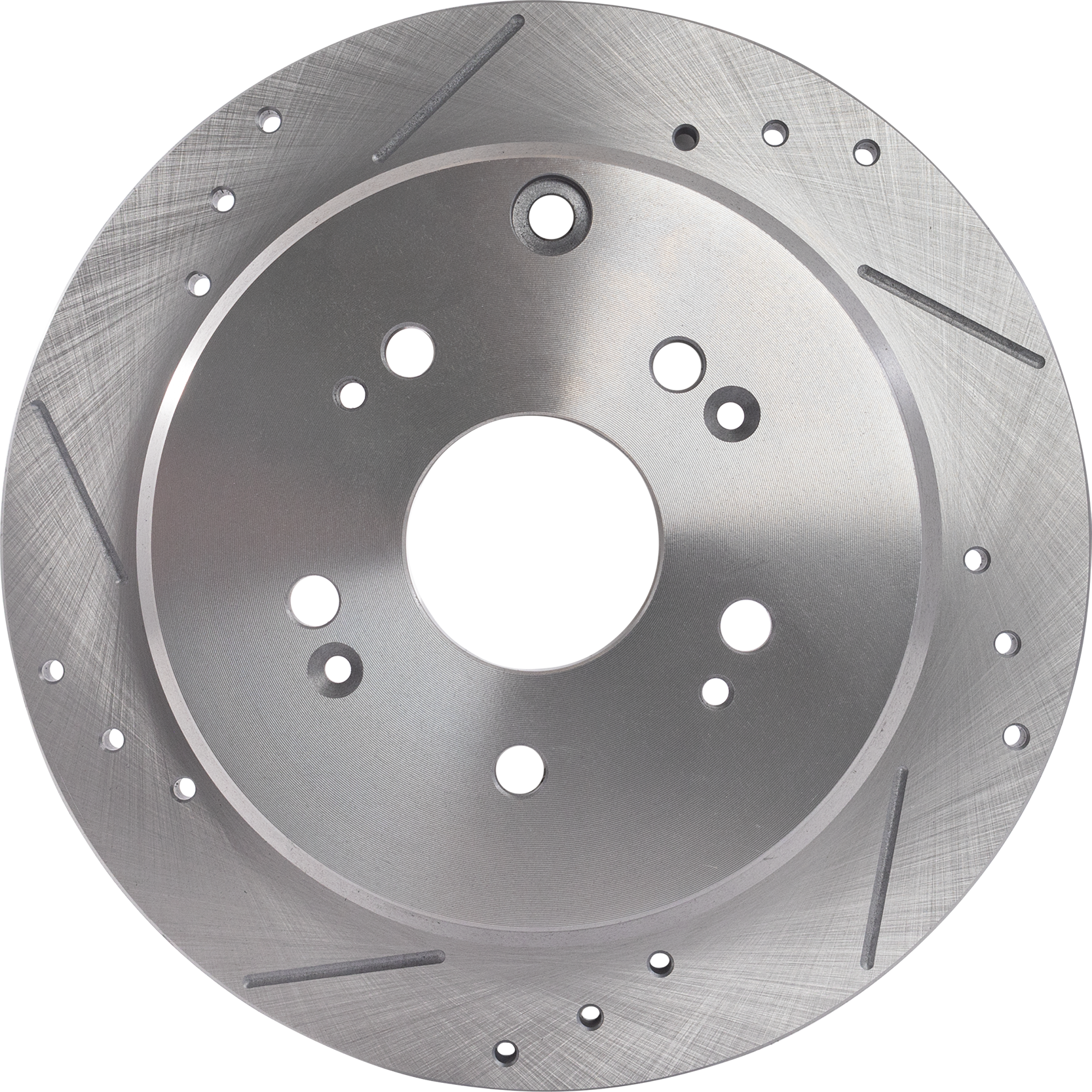 AM CR V 05-16 RDX 07-18 REAR BRAKE DISC RH=LH Cross drilled and Slotted SKU STPH27110023DRS OEM 19374-31372-44317-60432-145678