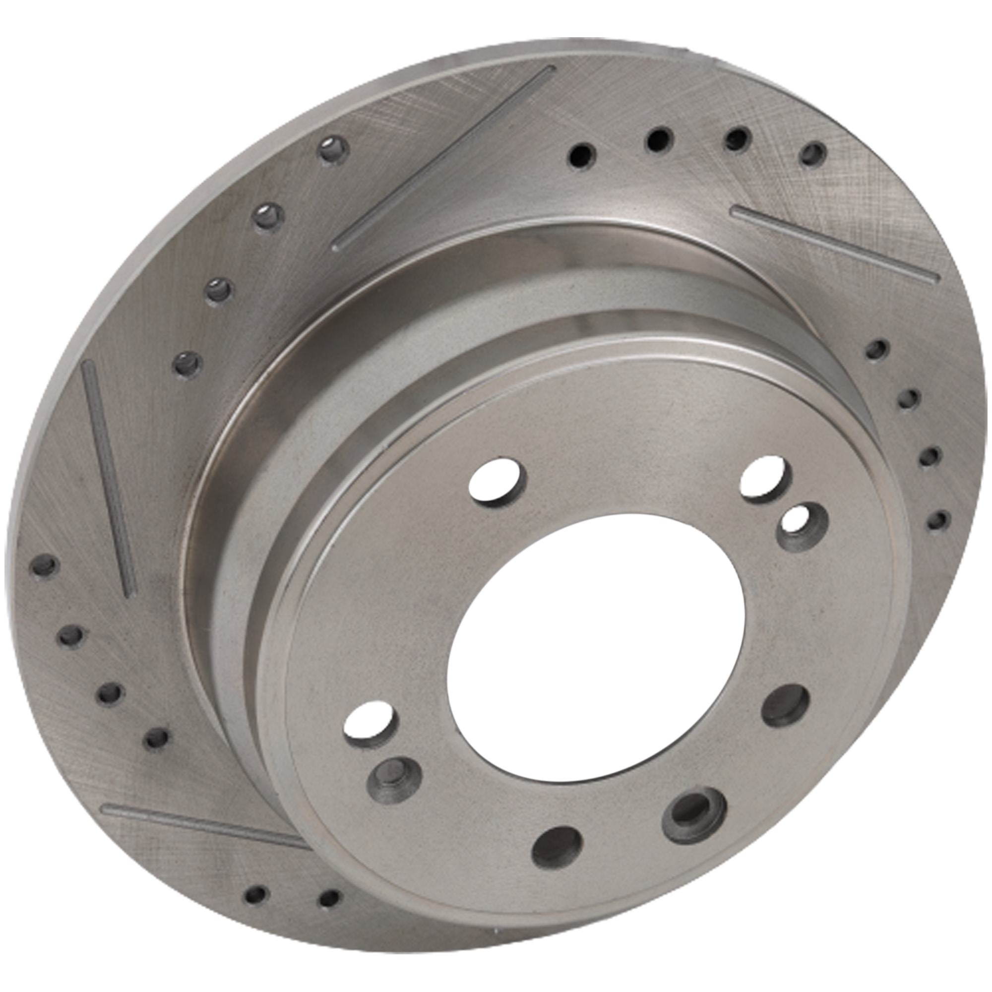 AM ELANTRA 09-12 TUCSON 10-15 SPORTAGE 11-16 REAR BRAKE DISC RH=LH Cross drilled and Slotted SKU STPH27110030DRS OEM 31583-44695-0833462-850261-600