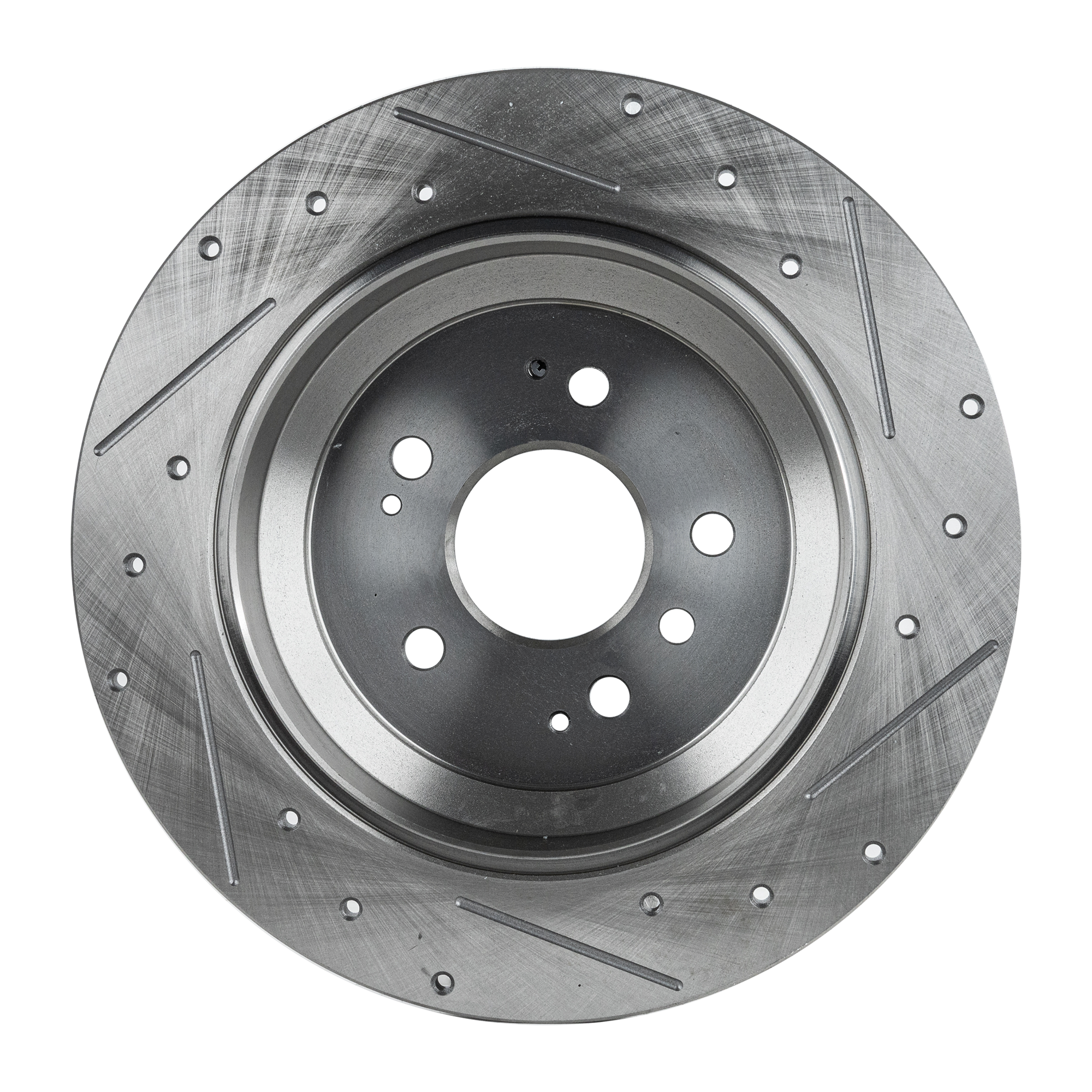 AM PILOT 16-20 RIDGELINE 17-20 PASSPORT 19-21 REAR BRAKE DISC RH=LH Cross drilled and Slotted Solid 5 Lugs SKU STPH27110054DRS OEM 45705-0833670-850509-12140091