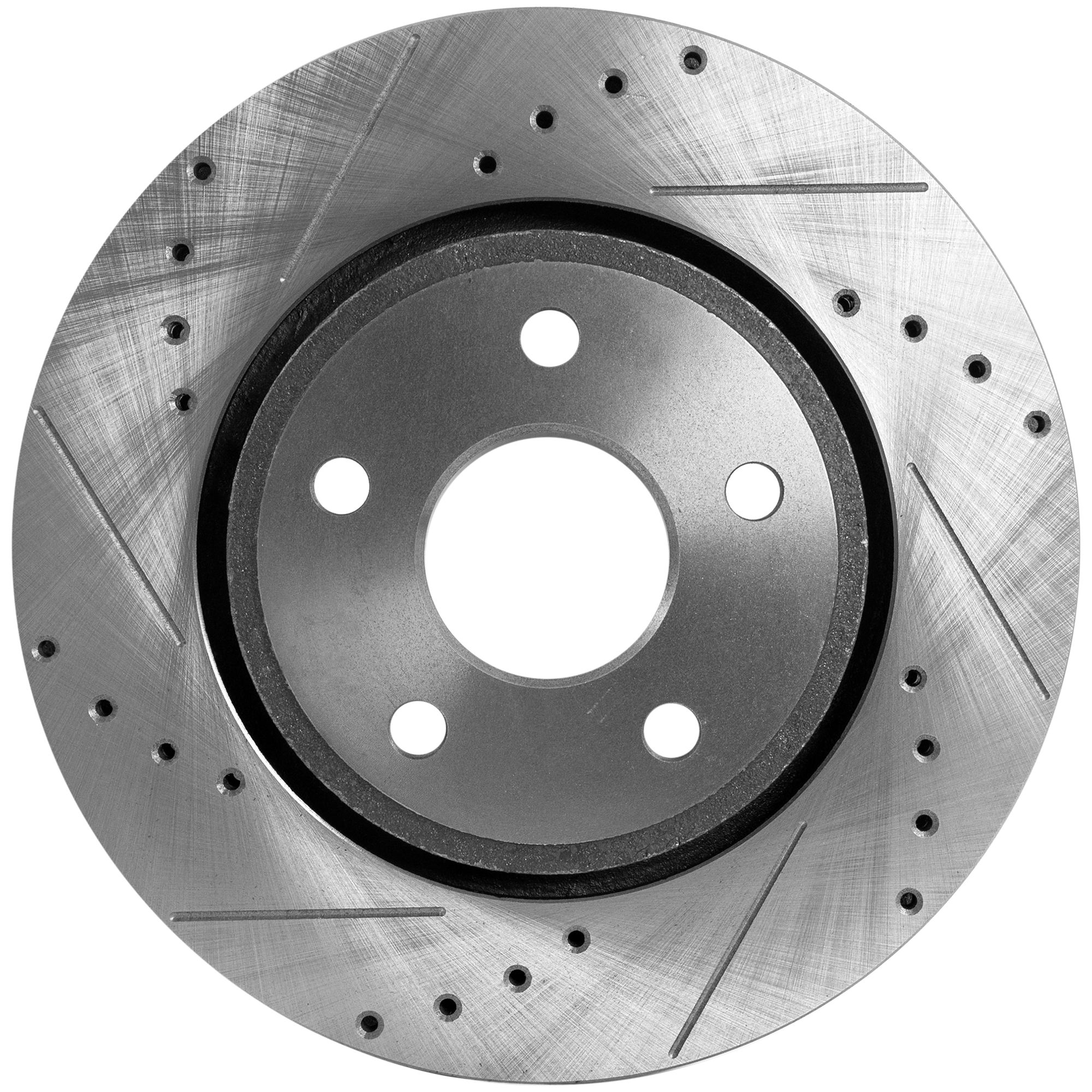 AM GRAND CHEROKEE 05-10 FRONT BRAKE DISC RH=LH Cross drilled and Slotted SKU STPJ27110010DRS OEM 43082-53026-780289-48880289-60