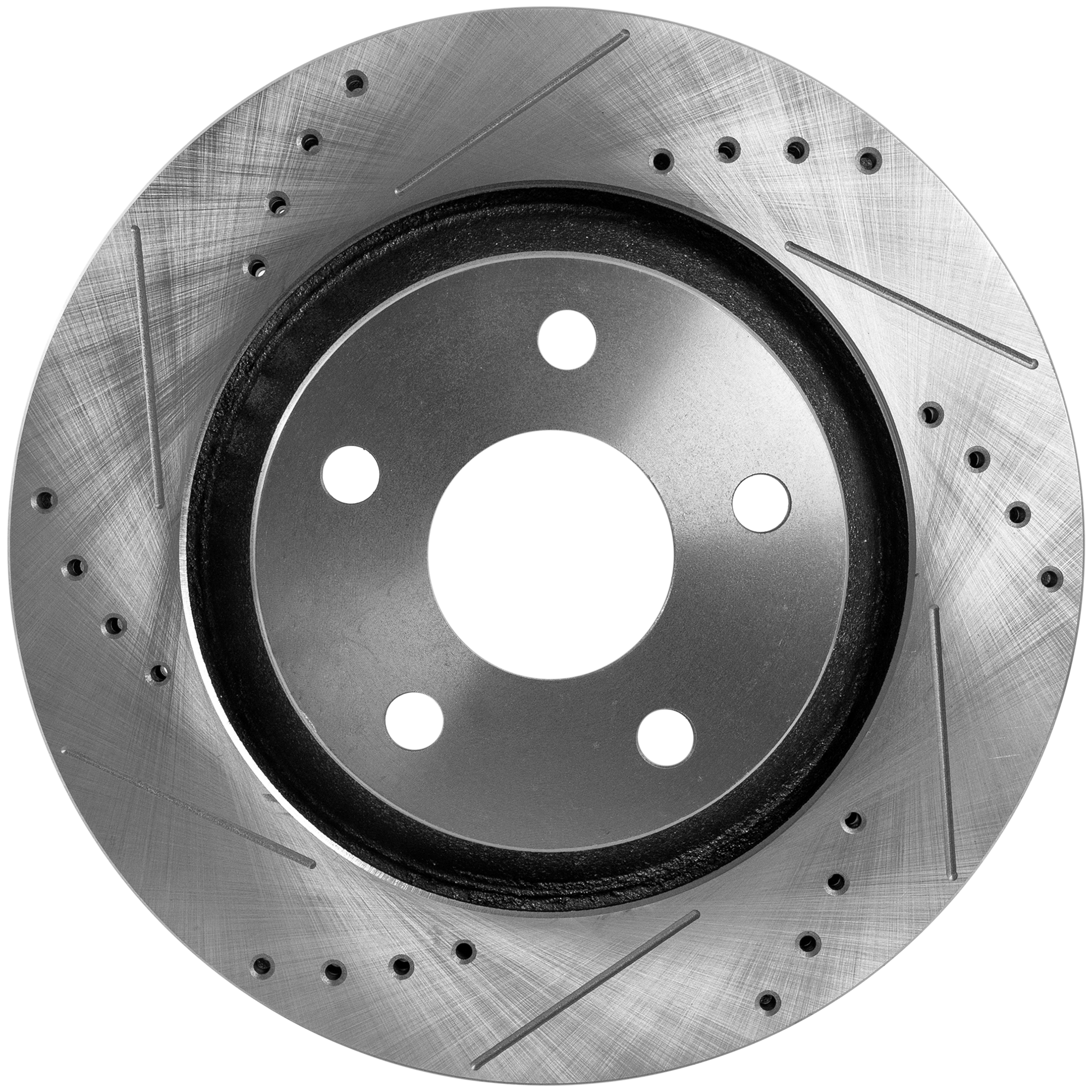 AM WRANGLER 07-17 WRANGLER JK 18-18 FRONT BRAKE DISC RH=LH Cross drilled and Slotted 332mm Front Disc Heavy Duty Brakes SKU STPJ27110027DRS OEM 43204-850497-12158018-60042033