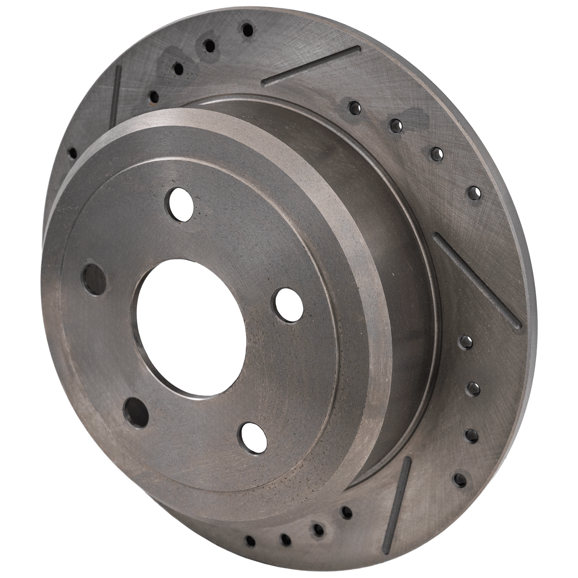 AM WRANGLER 07-17 WRANGLER JK 18-18 REAR BRAKE DISC RH=LH Cross drilled and Slotted SKU STPJ27120001DRS OEM 53041-60373-780519-900326-6004