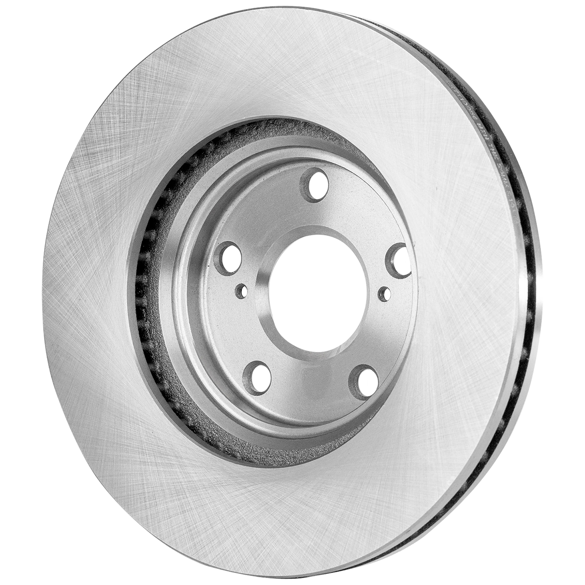 AM HIGHLANDER 01-07 RX300-99-03 FRONT BRAKE DISC RH=LH Plain Surface Vented 5 Lugs Stepped Hat SKU STPL27110056 OEM 4351248011