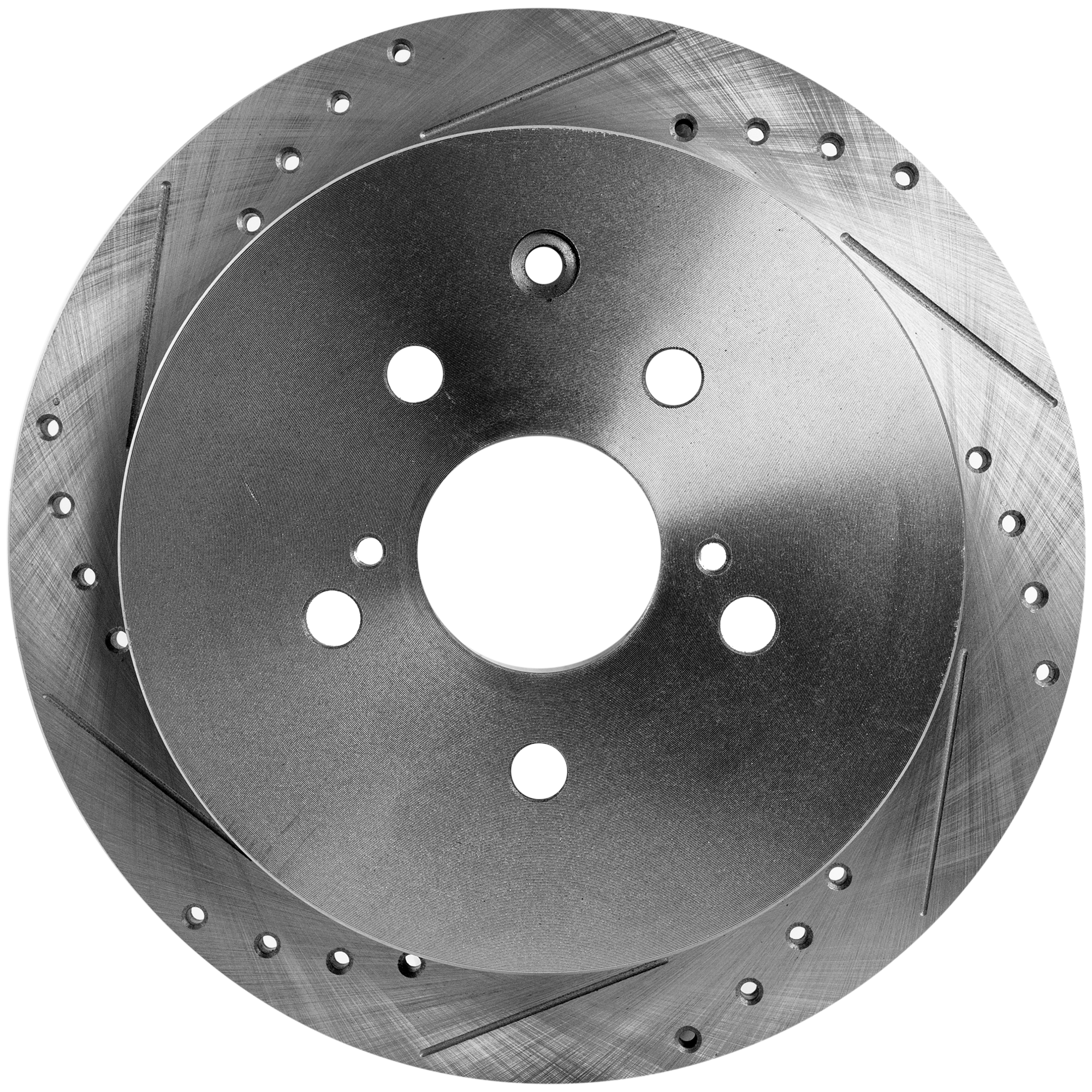 AM HIGHLANDER 14-19 SIENNA 11-20 REAR BRAKE DISC RH=LH Cross drilled and Slotted SKU STPL27110058DRS OEM 31544-44691-0833498-850191-600