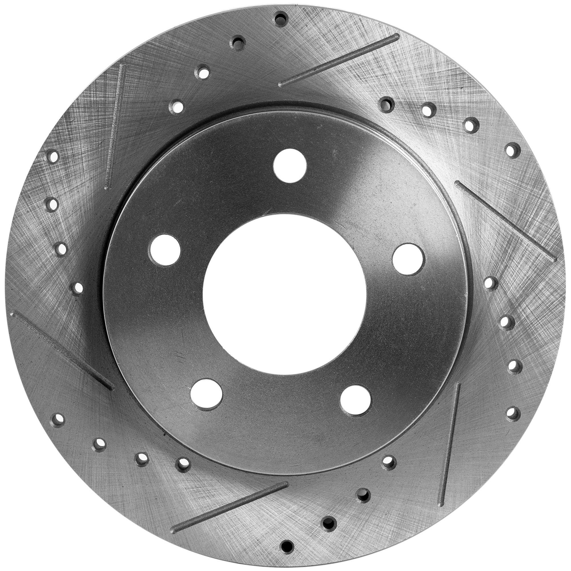 AM MAZDA 3-04-13-3 SPORT 09-13 REAR BRAKE DISC RH=LH Cross drilled and Slotted SKU STPM27110066DRS OEM 31365-0833058-980285-48880285