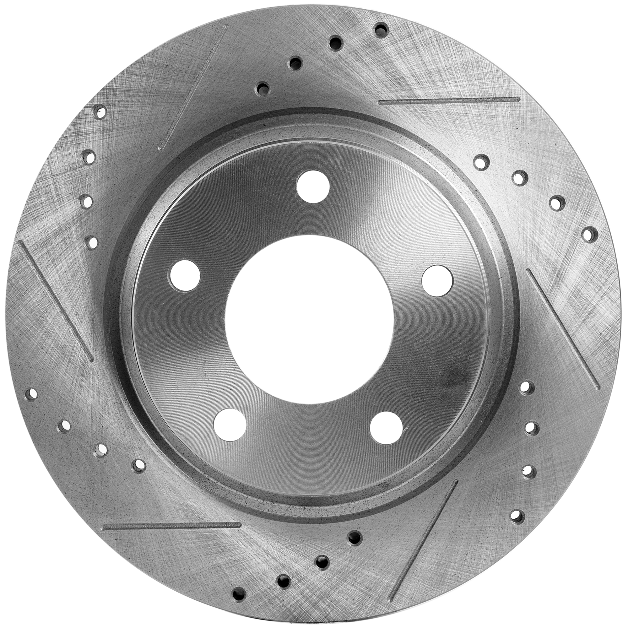 AM MAZDA 6-03-13 MKZ 07-10 REAR BRAKE DISC RH=LH Cross drilled and Slotted SKU STPM27110077DRS OEM 19325-31256-31325-42322-44614