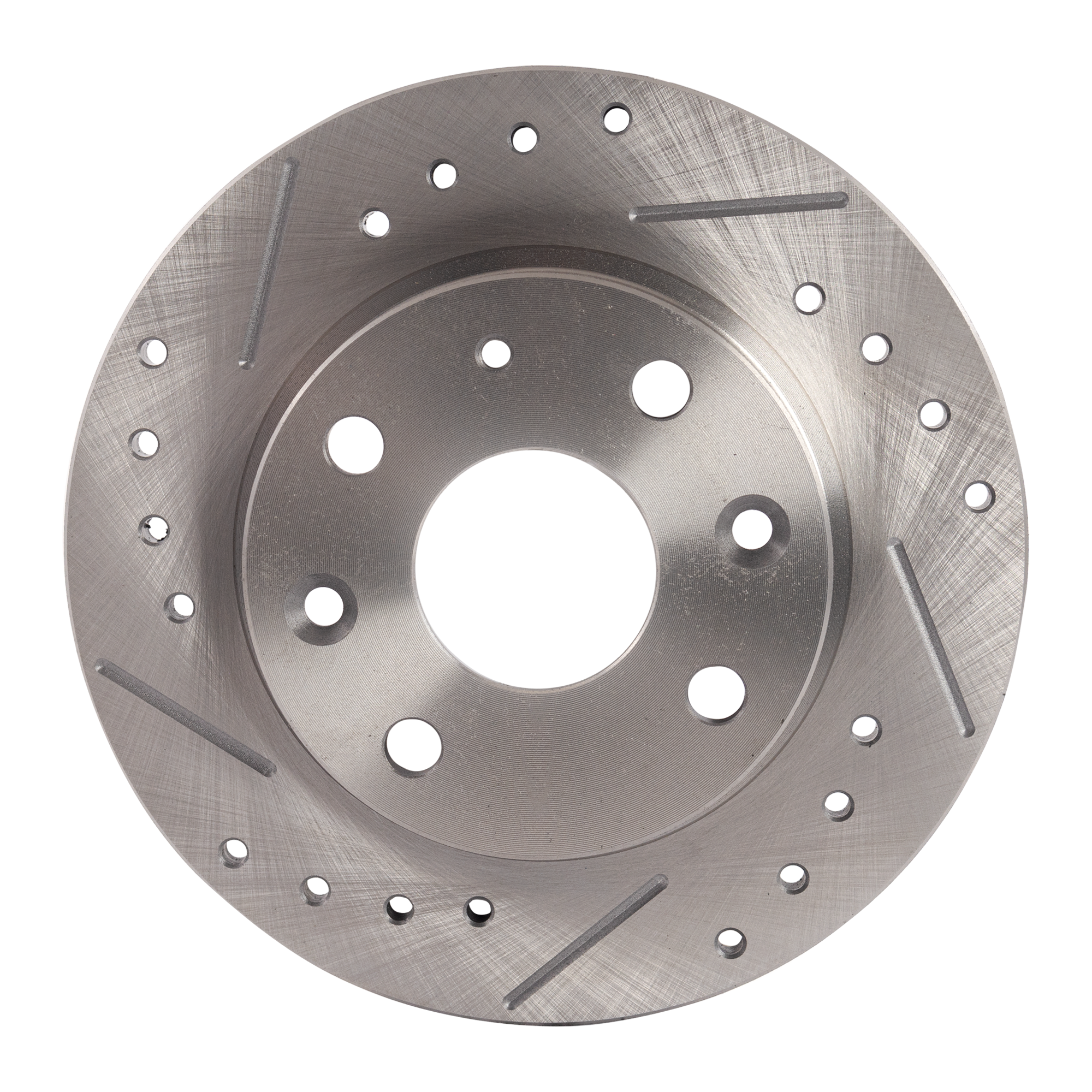 AM MIATA 90-93 REAR BRAKE DISC RH=LH Cross drilled and Slotted SKU STPM27110089DRS OEM 1051-25208-31100-86214-96214-1