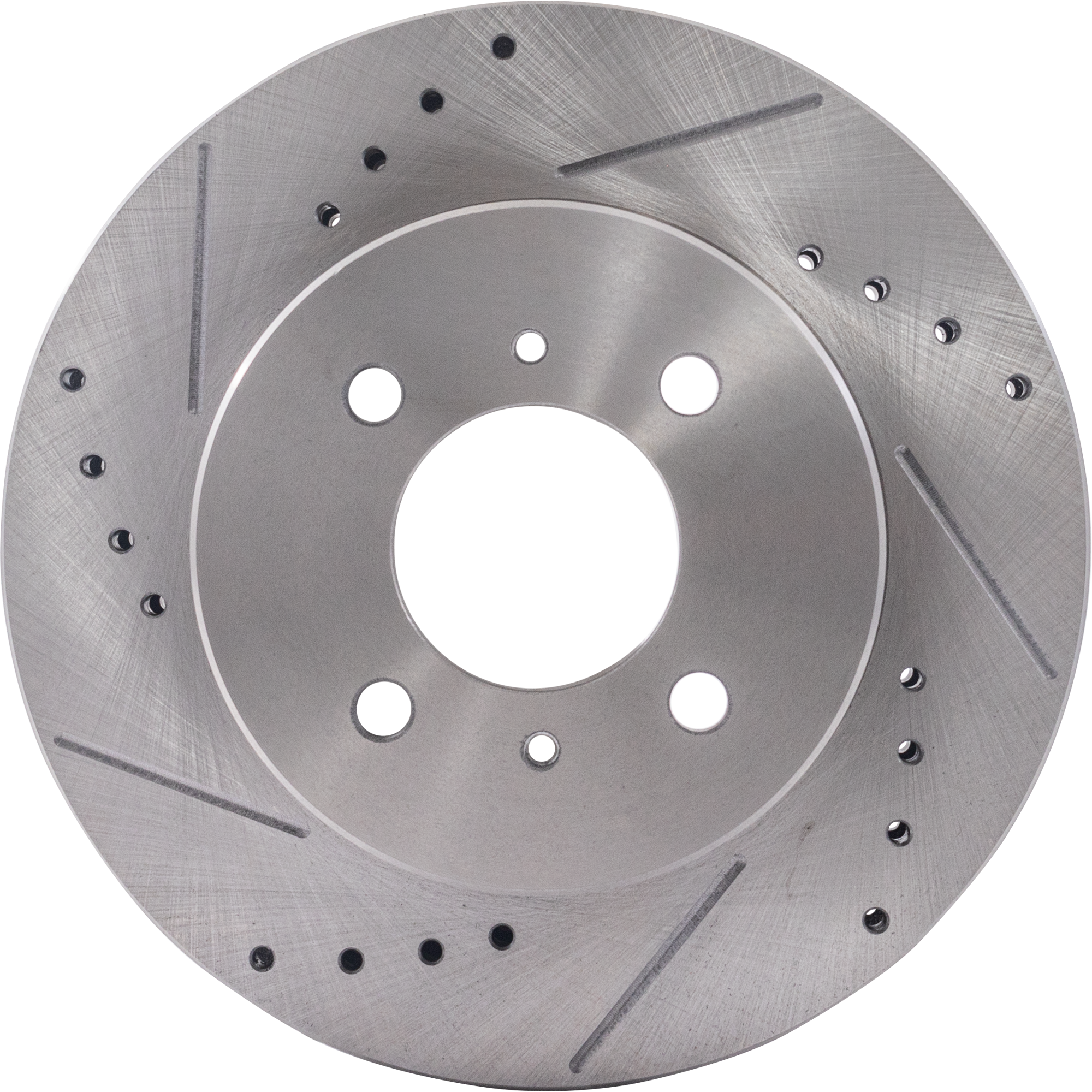 AM MIRAGE 98-02 LANCER 02-07 FRONT BRAKE DISC RH=LH Cross drilled and Slotted SKU STPM27110094DRS OEM 31300-145377-4886973-60072033