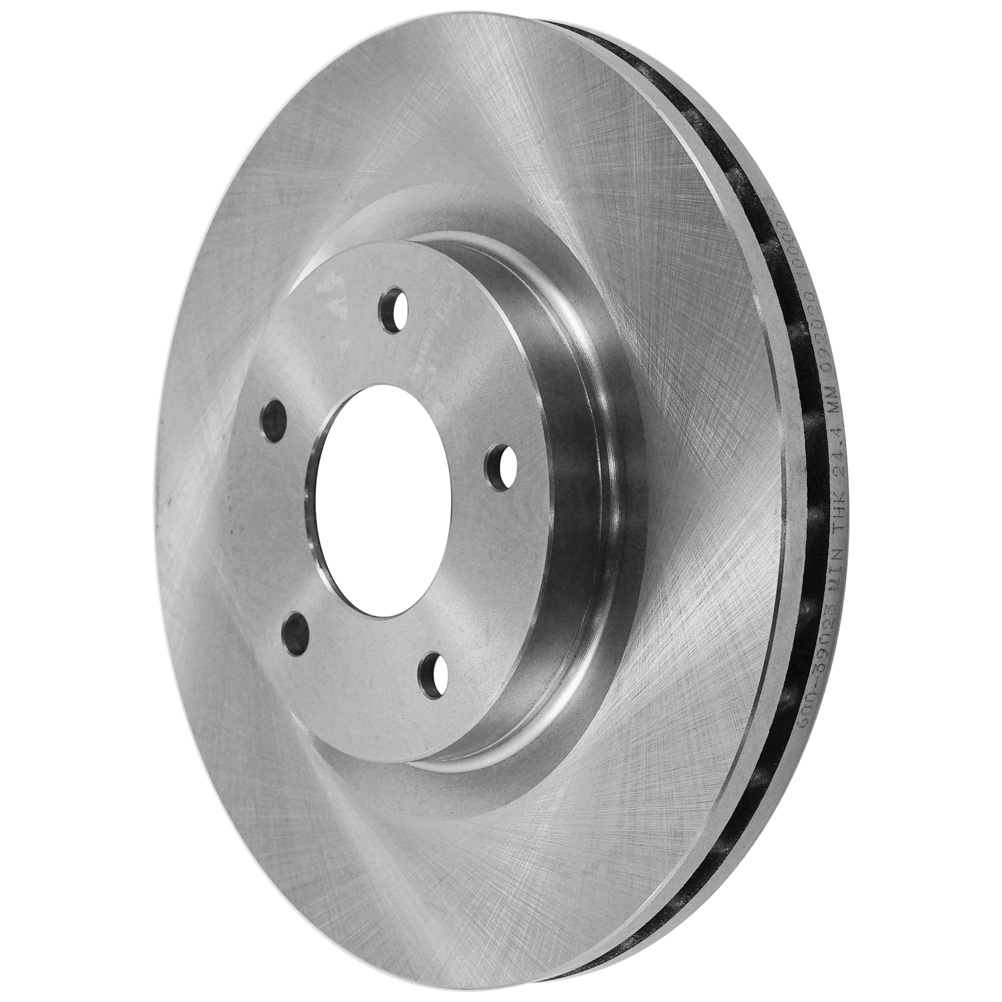 AM OUTLANDER 07-20 ECLIPSE CROSS 18-23 FRONT BRAKE DISC RH=LH Plain Surface Vented 5 Lugs SKU STPM27110108 OEM 5105514AA 5105514
