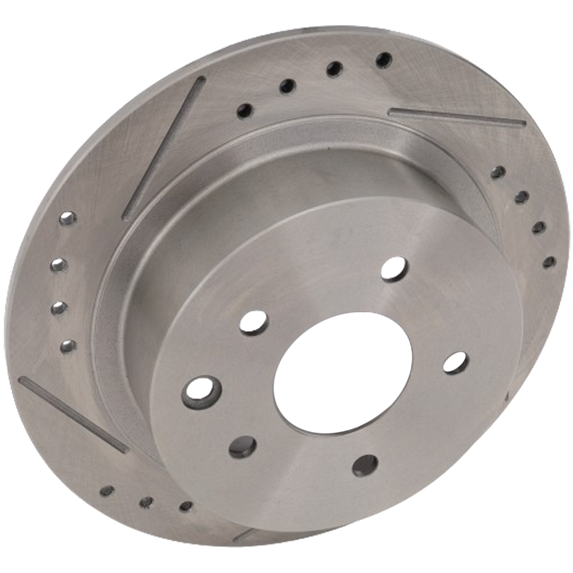 AM ALTIMA 02-21 SENTRA 07-19 REAR BRAKE DISC RH=LH Cross drilled and Slotted Solid 5 Lugs SKU STPN27110015DRS OEM 19987-31312-145398-476840-0832