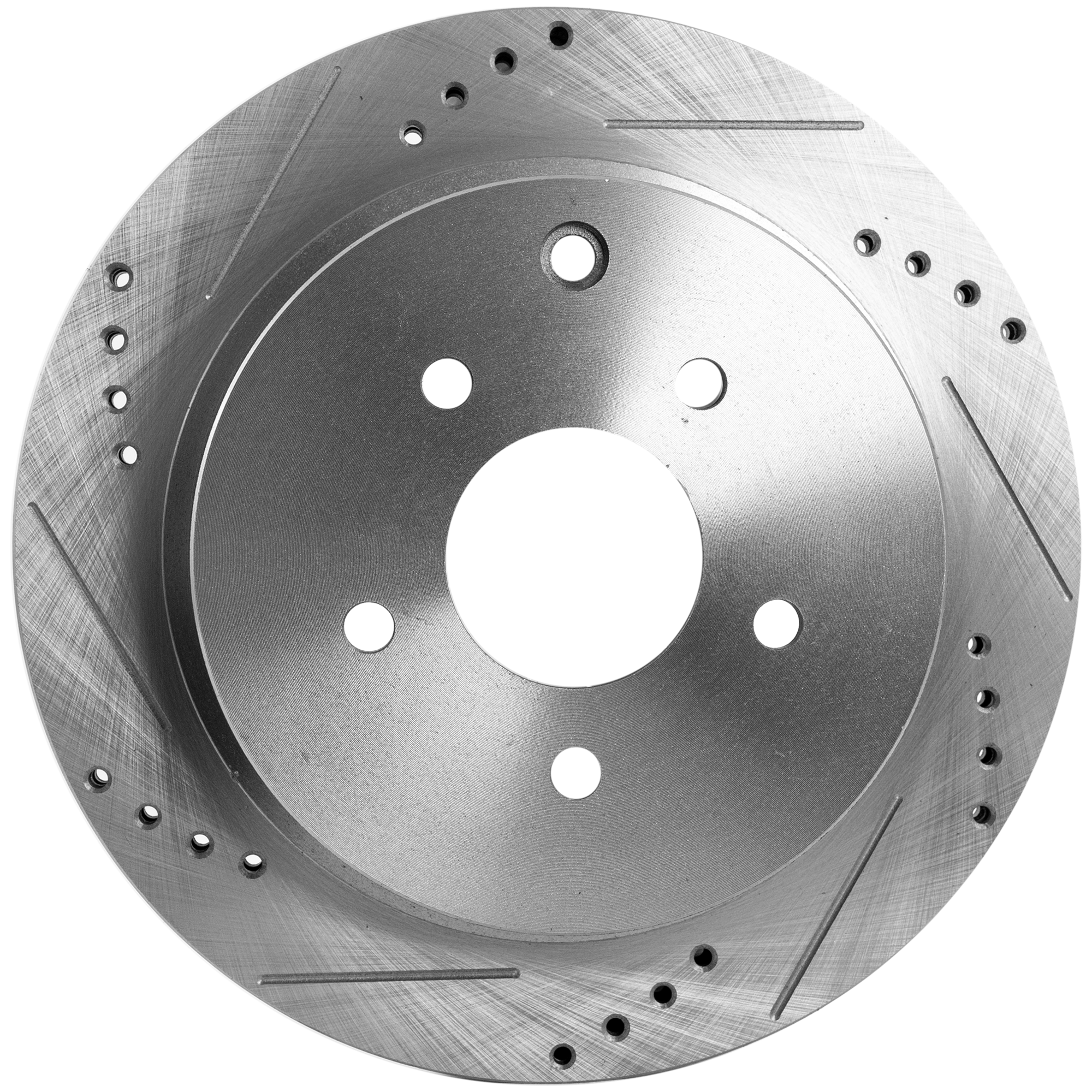 AM MURANO 03-23 PATHFINDER 13-20 REAR BRAKE DISC RH=LH Cross drilled and Slotted SKU STPN27110030DRS OEM 31348-145537-0832970-980155-48
