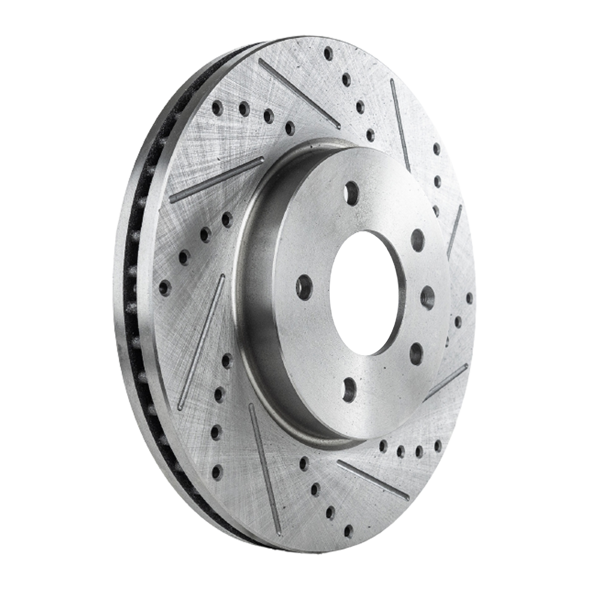 AM EQUINOX 07-09 VUE 08-10 CAPTIVA SPORT 12-15 FRONT BRAKE DISC RH=LH Cross drilled and Slotted SKU STPS27110054DRS OEM 41229-55148-60376-900320-60047