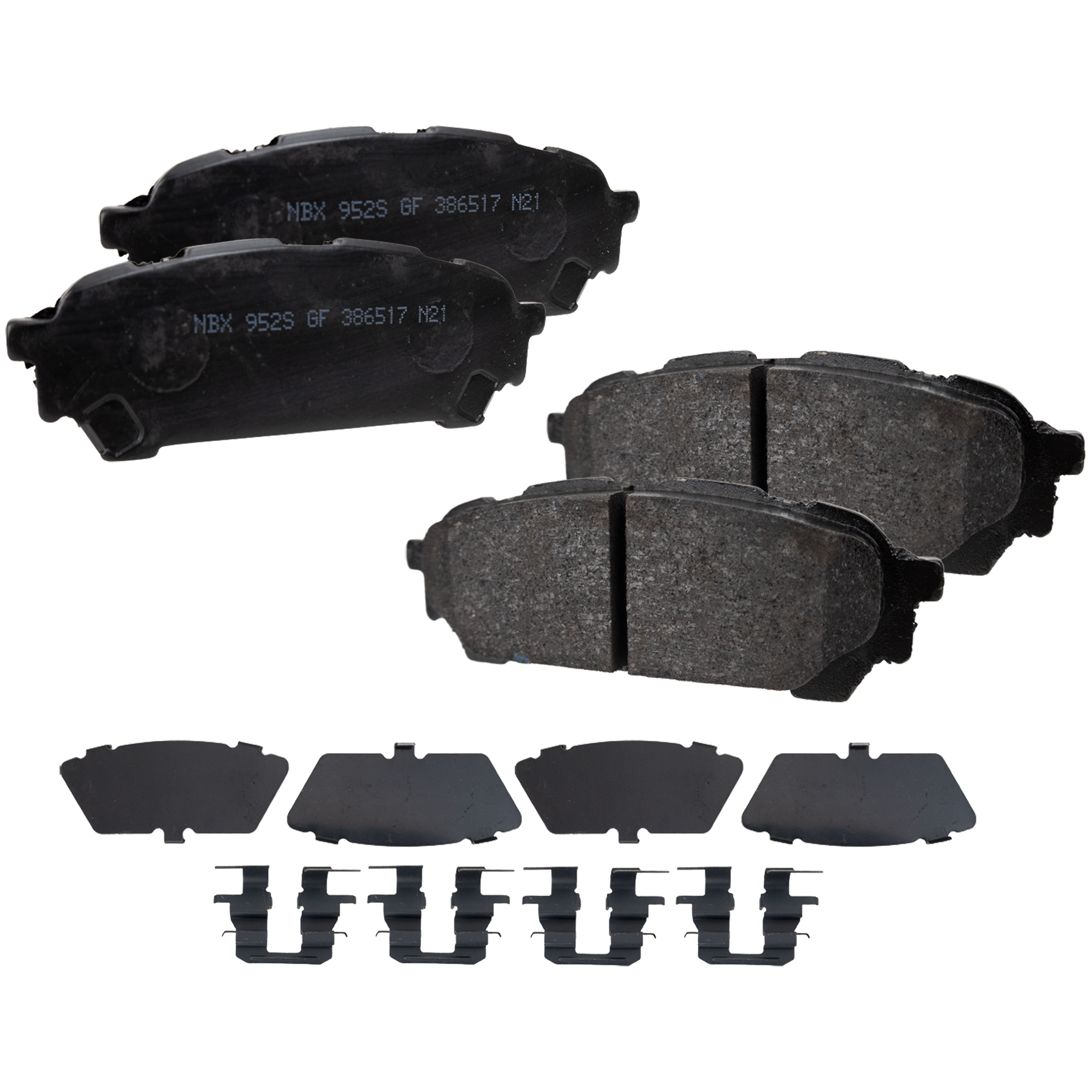 AM 9-2X 05-06 BRAKE PAD SET Rear 2 Wheel Set SKU STPSSCP1004 OEM 26696FE040-26696FE050-32006220