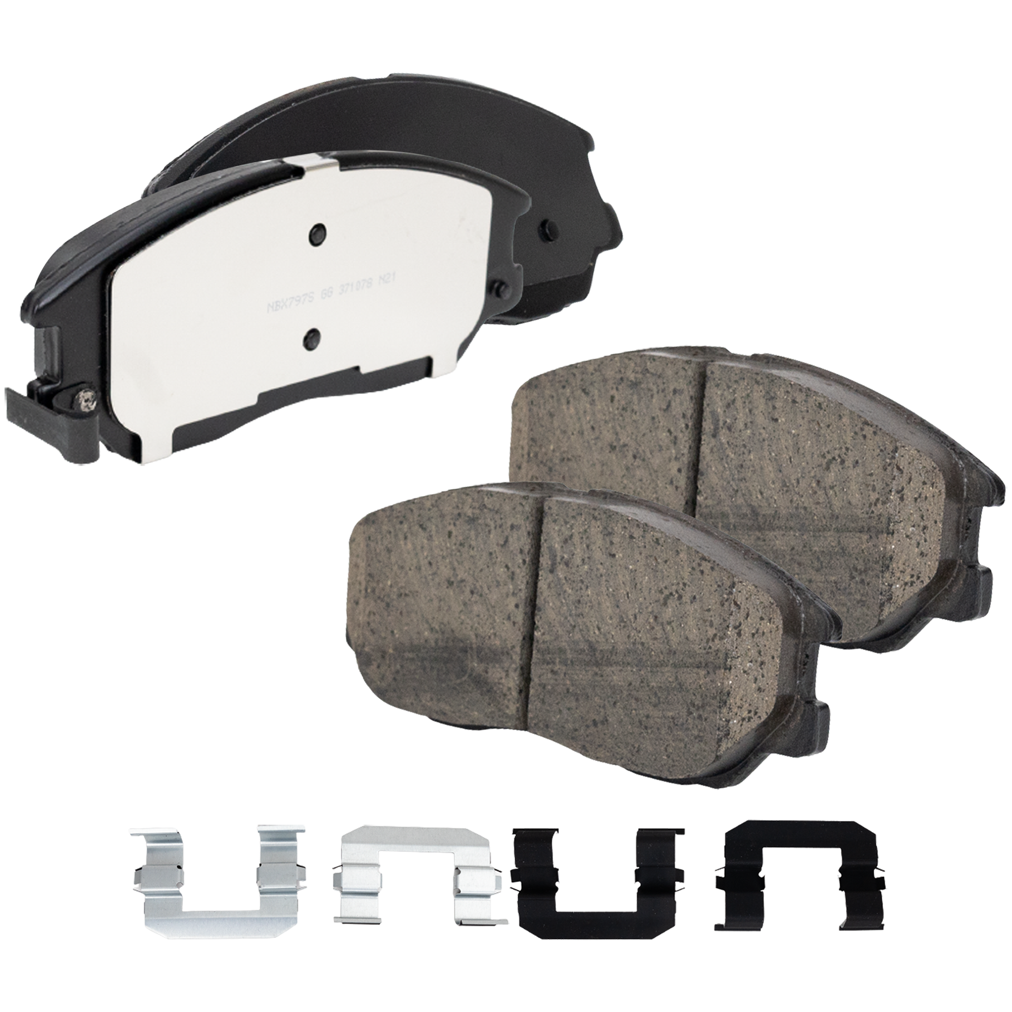 AM AMANTI 04-06 XG350-03-05 BRAKE PAD SET Front 2 Wheel Set SKU STPSSCP1013 OEM 4K52Y3323Z 4K52Y3323ZFFF 58101