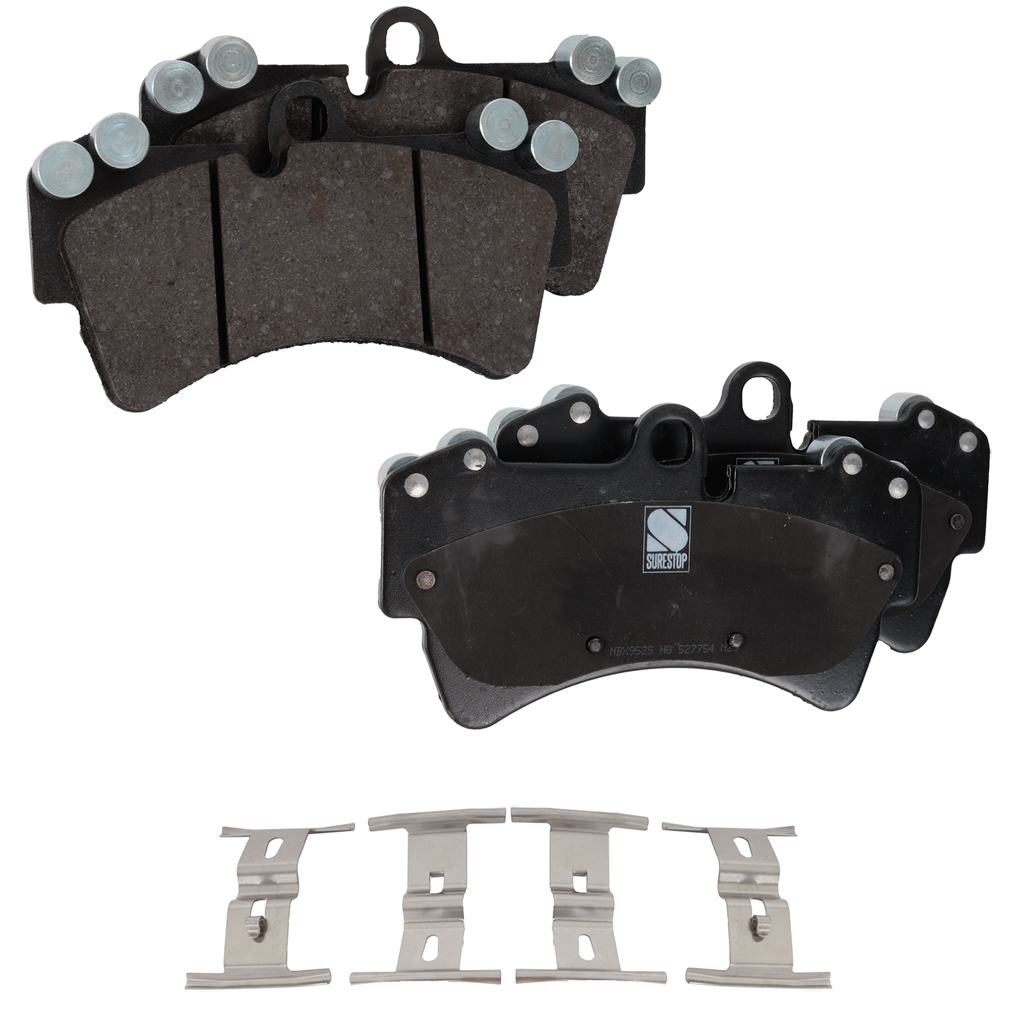 AM Q7-07-15 CAYENNE 03-06-08-10 FRONT BRAKE PAD SET 2 Wheel Set SKU STPSSCP1014 OEM 7L0698151J 7L0698151P 7L069815