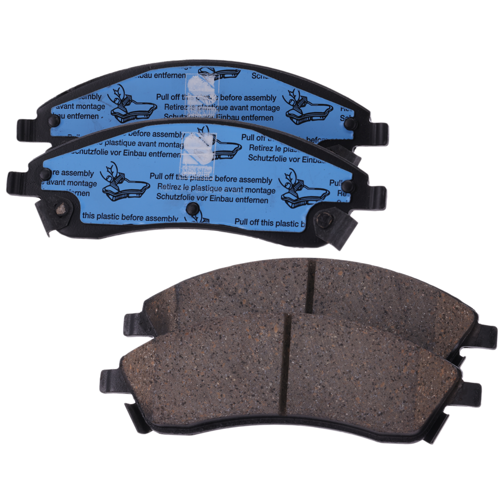 AM SRX 04-09 STS 05-08 FRONT BRAKE PAD SET 2 Wheel Set SKU STPSSCP1019 OEM 18047988-18047994-19122384-889
