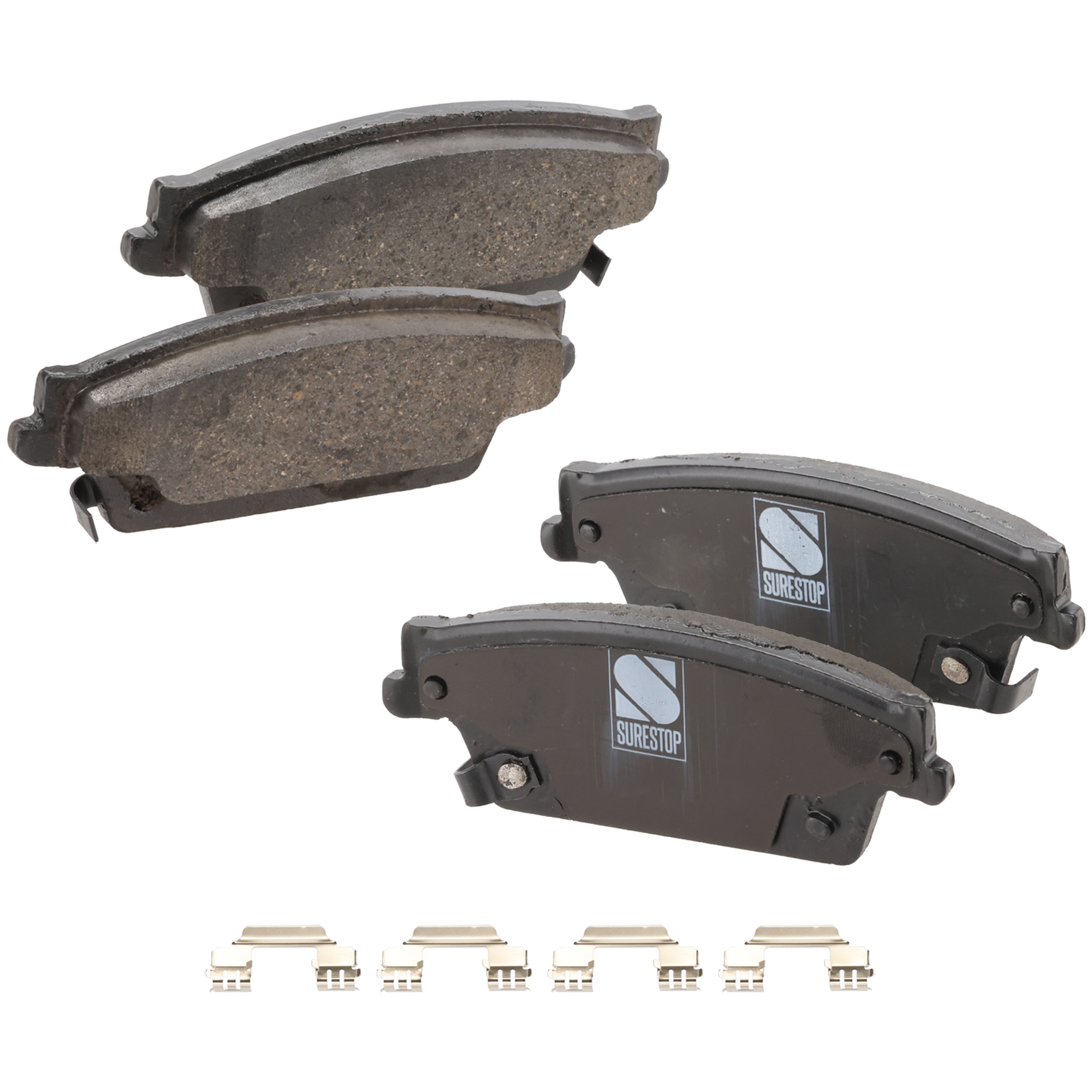 AM SRX 04-09 STS 05-11 CTS 06-07 REAR BRAKE PAD SET 2 Wheel Set SKU STPSSCP1020 OEM 18047757-18047758-89047757-890