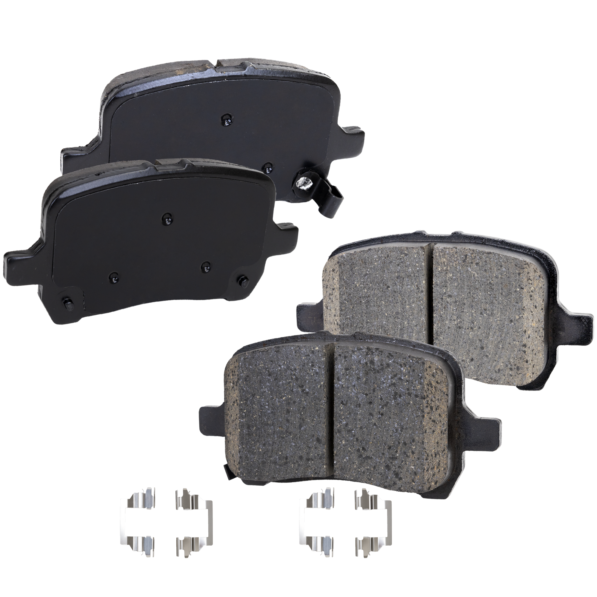 AM MALIBU 04-06 FRONT BRAKE PAD SET 2 Wheel Set SKU STPSSCP1028 OEM 22705327-22731037-22820407-258