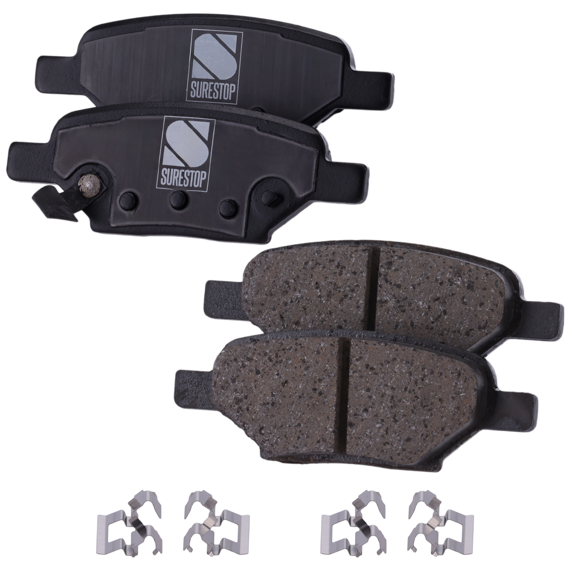AM G6-05-10 MALIBU 04-12 REAR BRAKE PAD SET 2 Wheel Set SKU STPSSCP1033 OEM 10365723-22705372