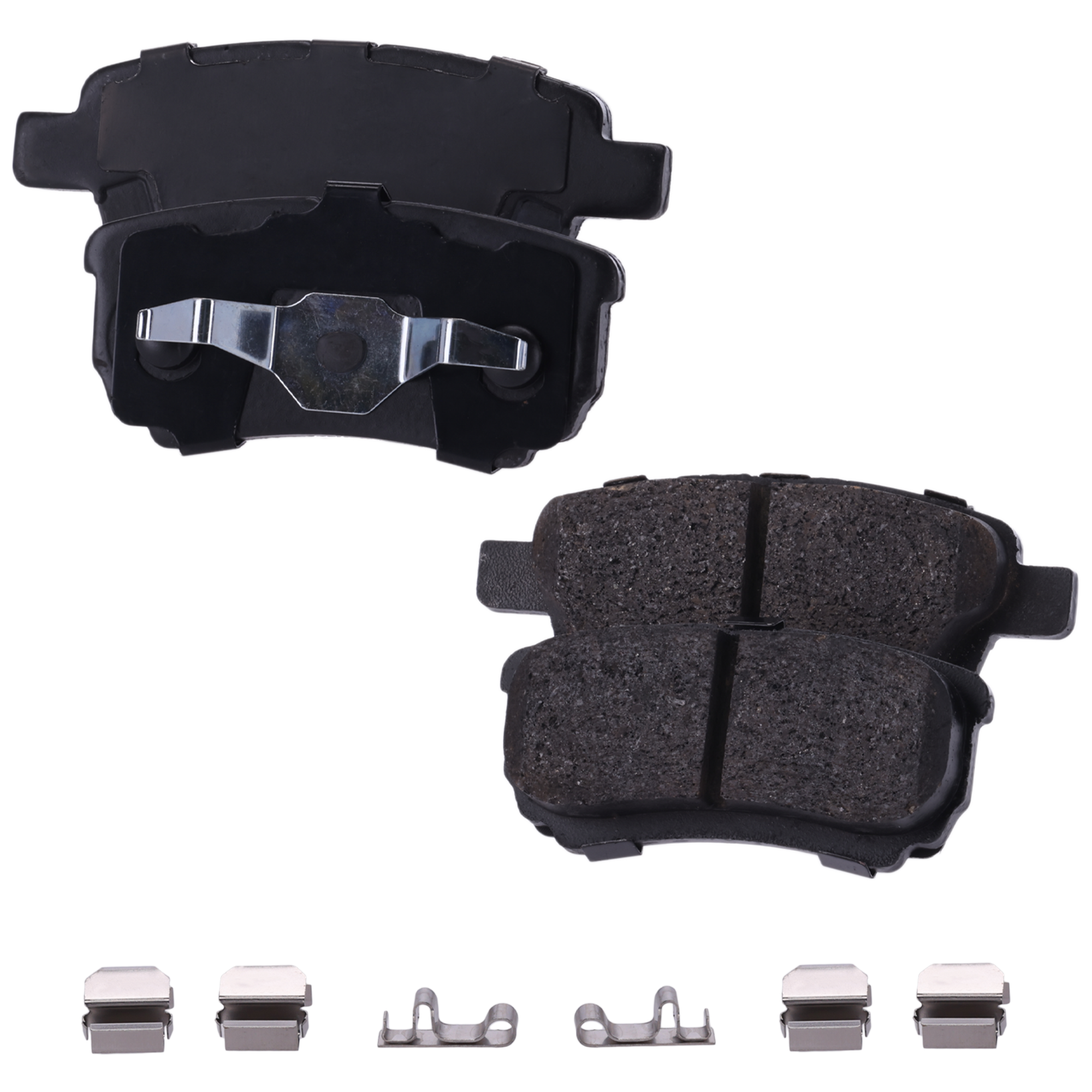 AM COMPASS PATRIOT 07-17 REAR BRAKE PAD SET 2 Wheel Set SKU STPSSCP1037 OEM 5191271AA 5191271AB 5191271AC