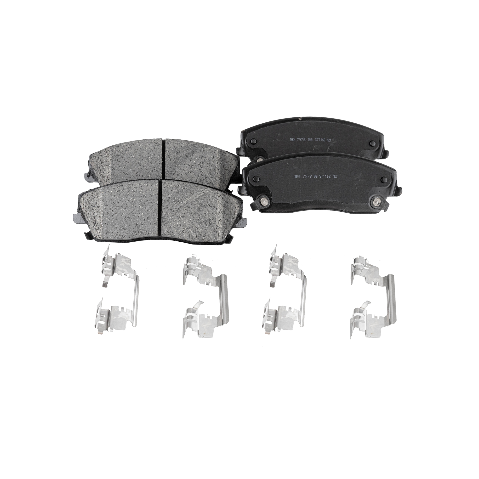 AM COLORADO CANYON 04-08 ISUZU PICKUP 06-08 FRONT BRAKE PAD SET 2 Wheel Set SKU STPSSCP1039 OEM 18047054-8890403170-89040317