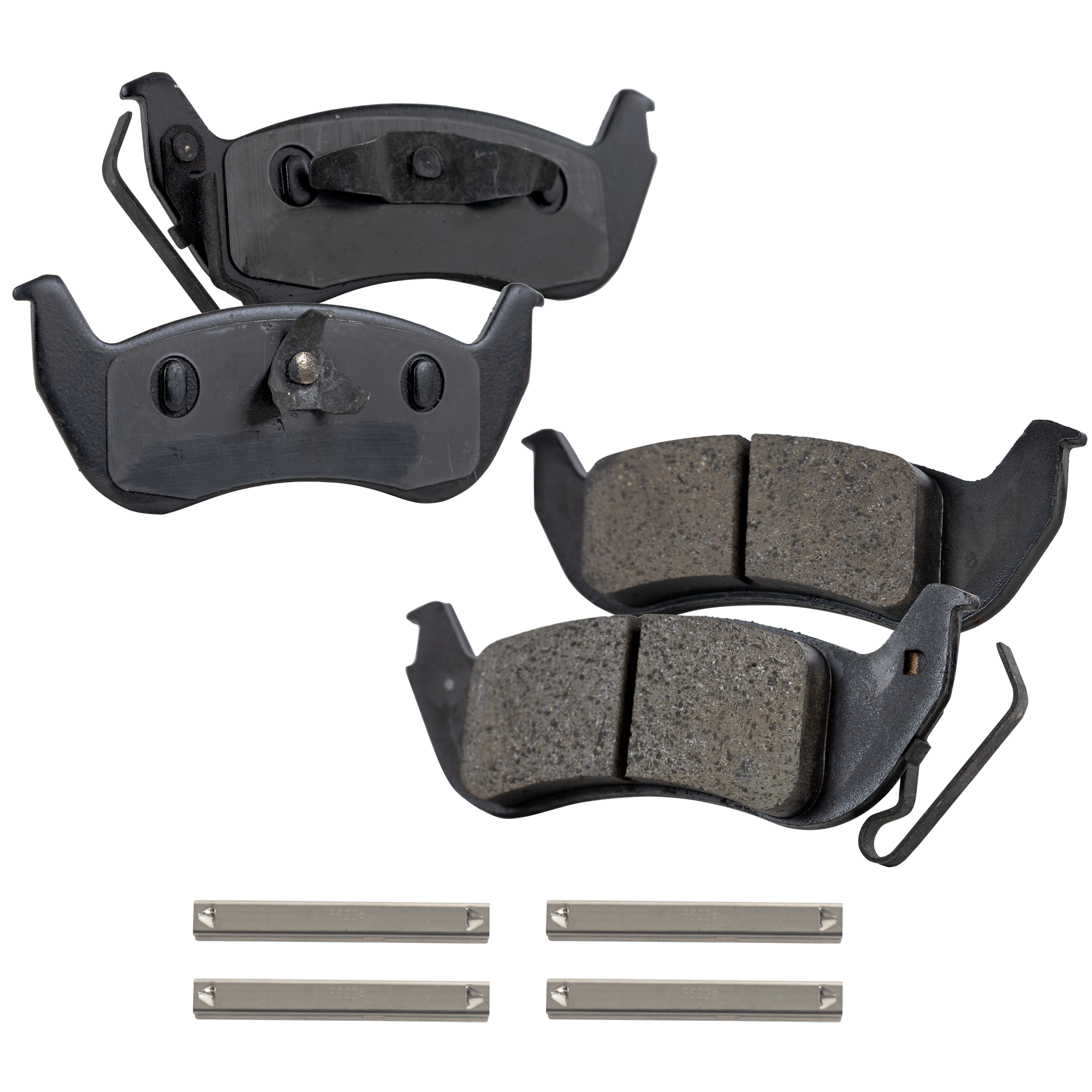AM CROWN VICTORIA 05-11 RANGER 11-11 TOWN CAR 09-10 REAR BRAKE PAD SET 2 Wheel Set SKU STPSSCP1040 OEM 4W1Z2200AA 4W7Z2200AA 6W1Z2200