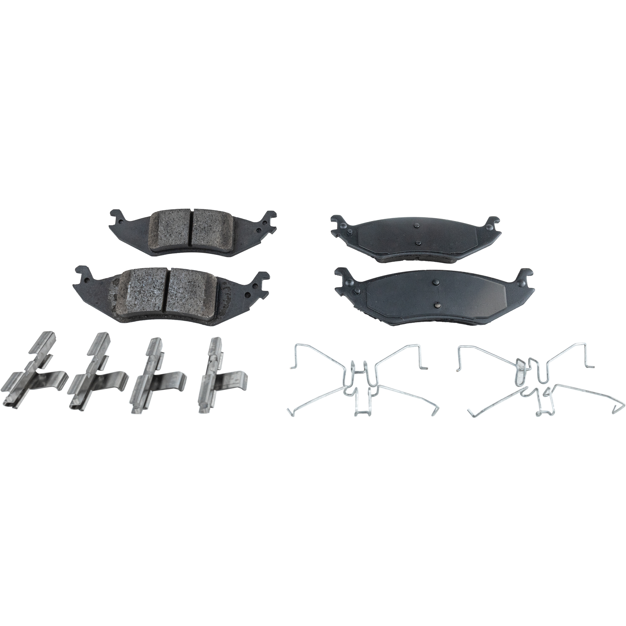 AM E 150-04-06 E 150 CLUB WAGON 04-05 REAR BRAKE PAD SET 2 Wheel Set SKU STPSSCP1046 OEM 4C2Z2200AA 5C2Z2200A