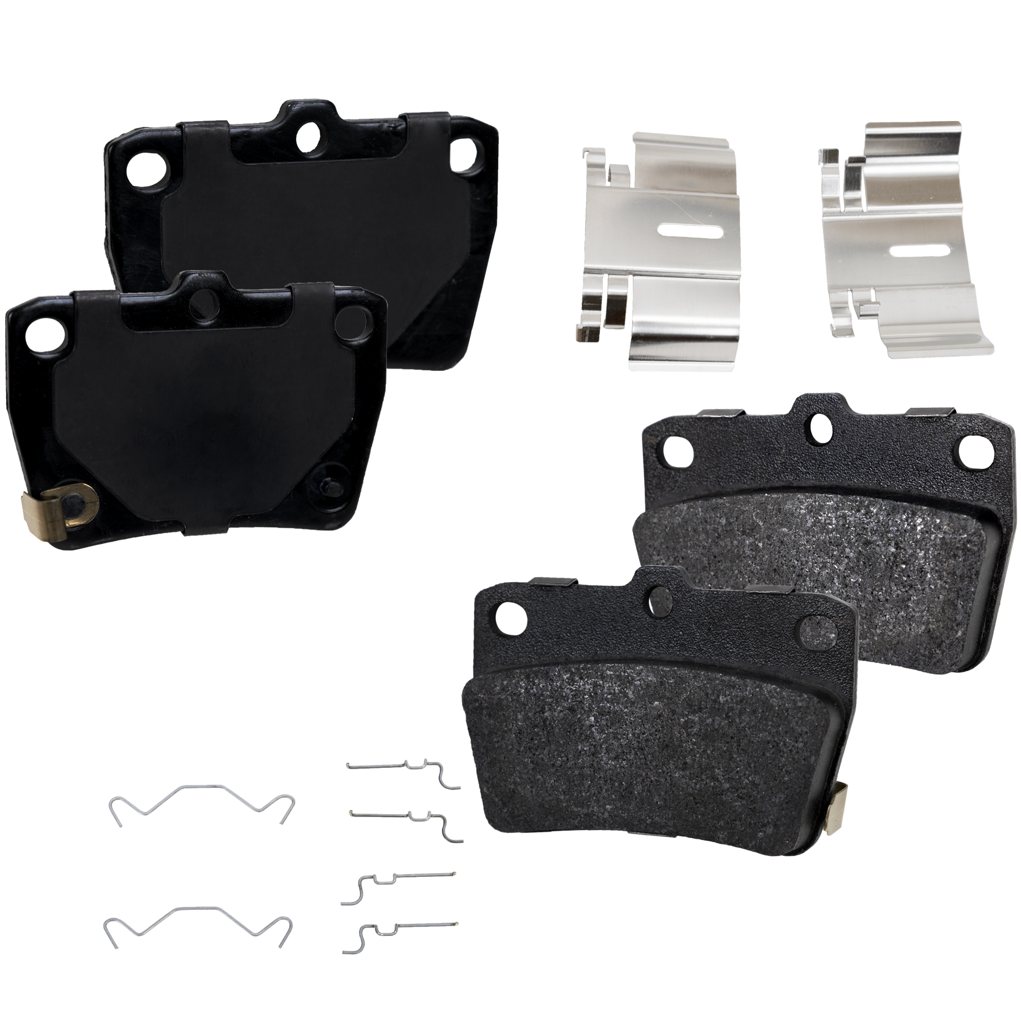 AM RAV4-04-05 BRAKE PAD SET Rear 2 Wheel Set SKU STPSSCP1051 OEM 0446642040-0446642050