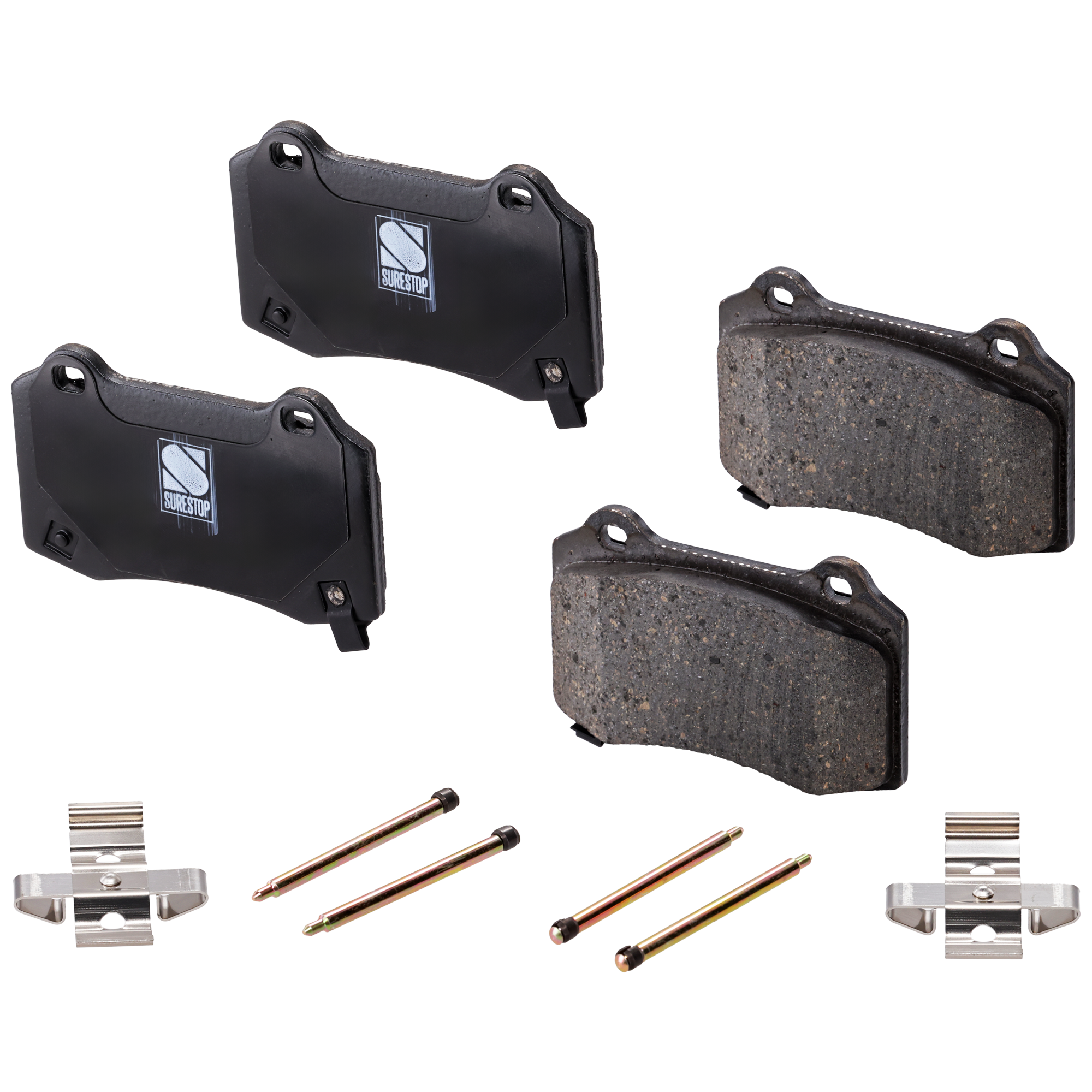AM CTS 04-19 CAMARO 10-20 REAR BRAKE PAD SET 2 Wheel Set SKU STPSSCP1053 OEM 5174327AA 5174327AB 5174327AC