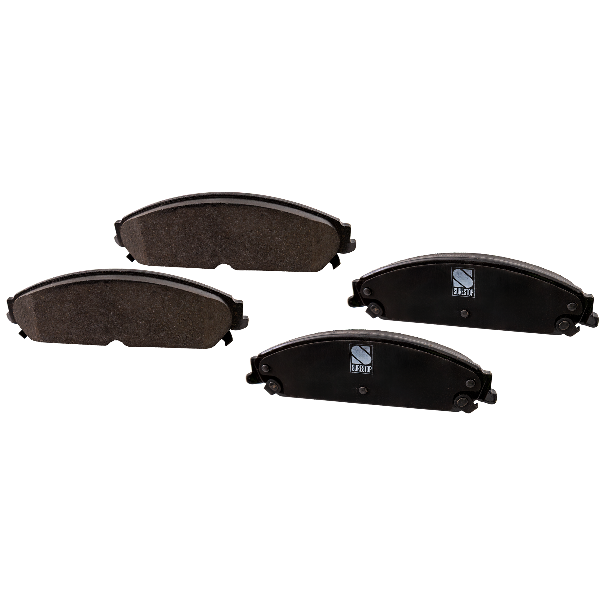 AM CALIBER 08-09 AVENGER 13-14 FRONT BRAKE PAD SET 2 Wheel Set SKU STPSSCP1058A OEM 5142559AA 5142559AB 5142559AA