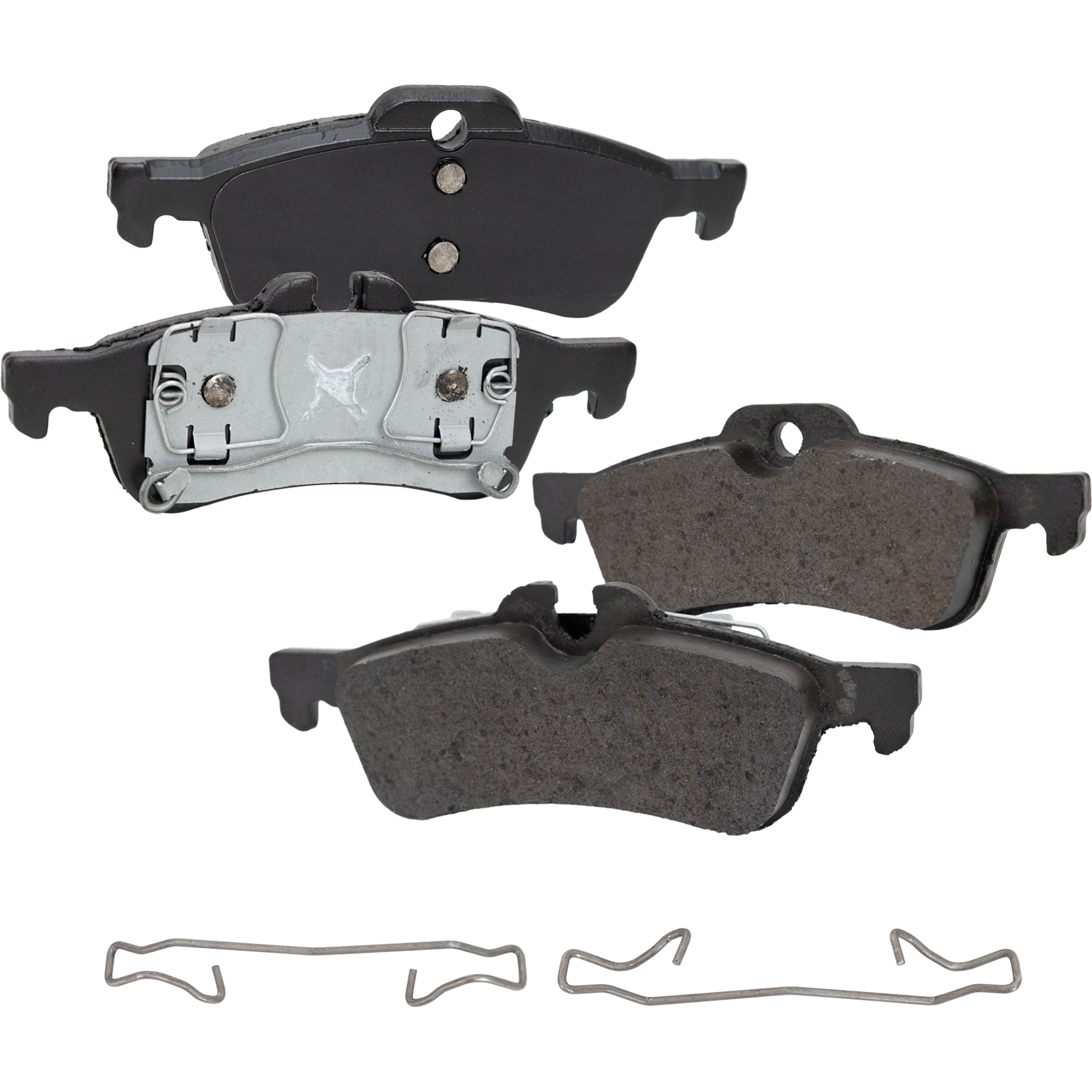 AM COOPER 02-08 BRAKE PAD SET Rear 2 Wheel Set SKU STPSSCP1060 OEM 34216762871-34216770252