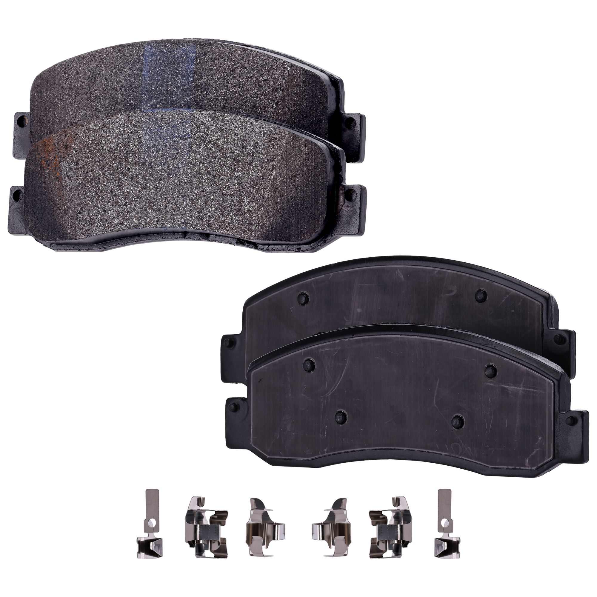 AM F SERIES SUPER DUTY 05-12 FRONT BRAKE PAD SET 2 Wheel Set SKU STPSSCP1069 OEM 5C3Z2001AA 5C3Z2001CA