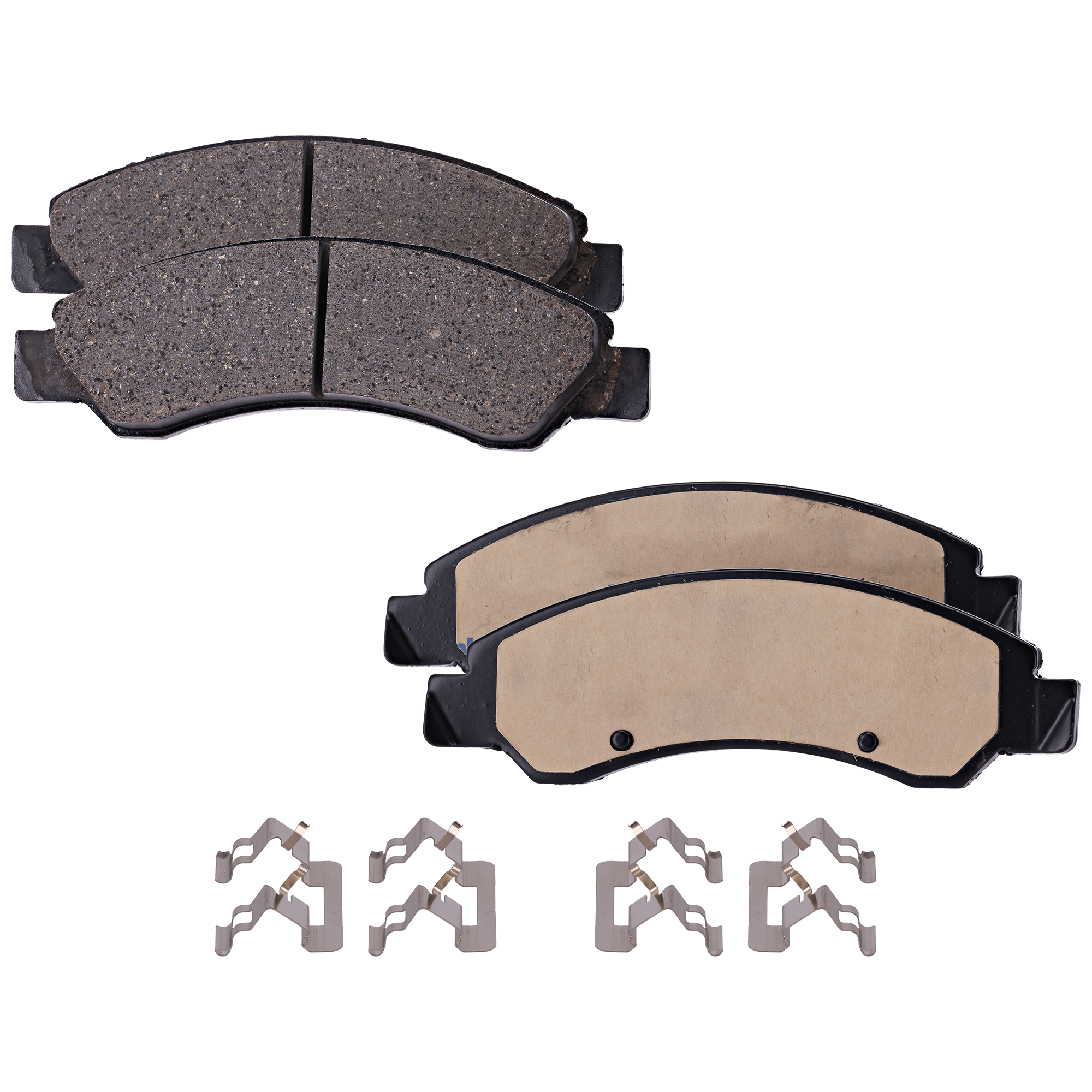 AM TAHOE 07-08 YUKON 07-07 FRONT BRAKE PAD SET 2 Wheel Set SKU STPSSCP1092 OEM 15863489-25852957-89059119
