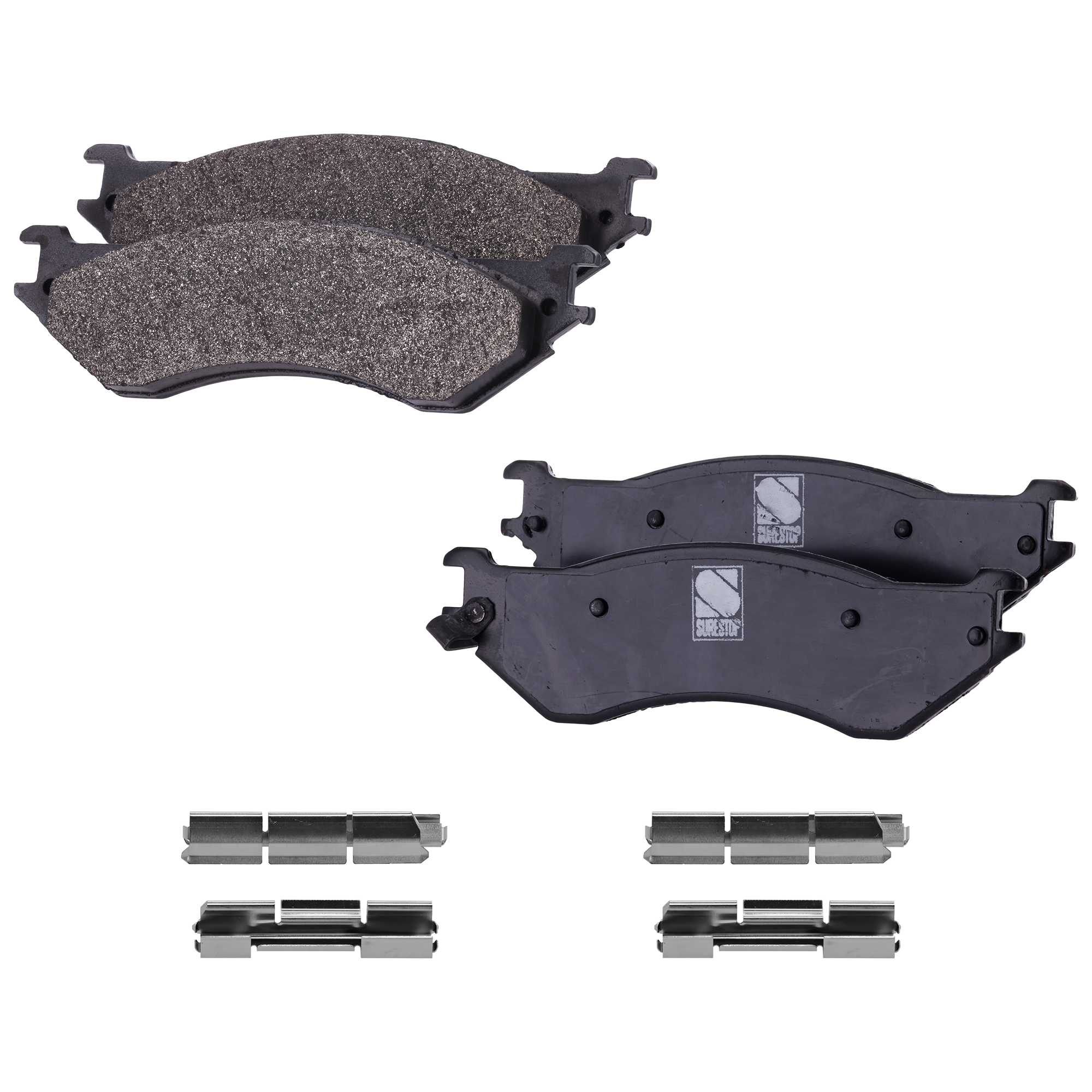 AM DODGE RAM PICKUP 01-08 REAR BRAKE PAD SET 2 Wheel Set SKU STPSSCP1096 OEM 5018563AA 5018563AA F75Z2001AA